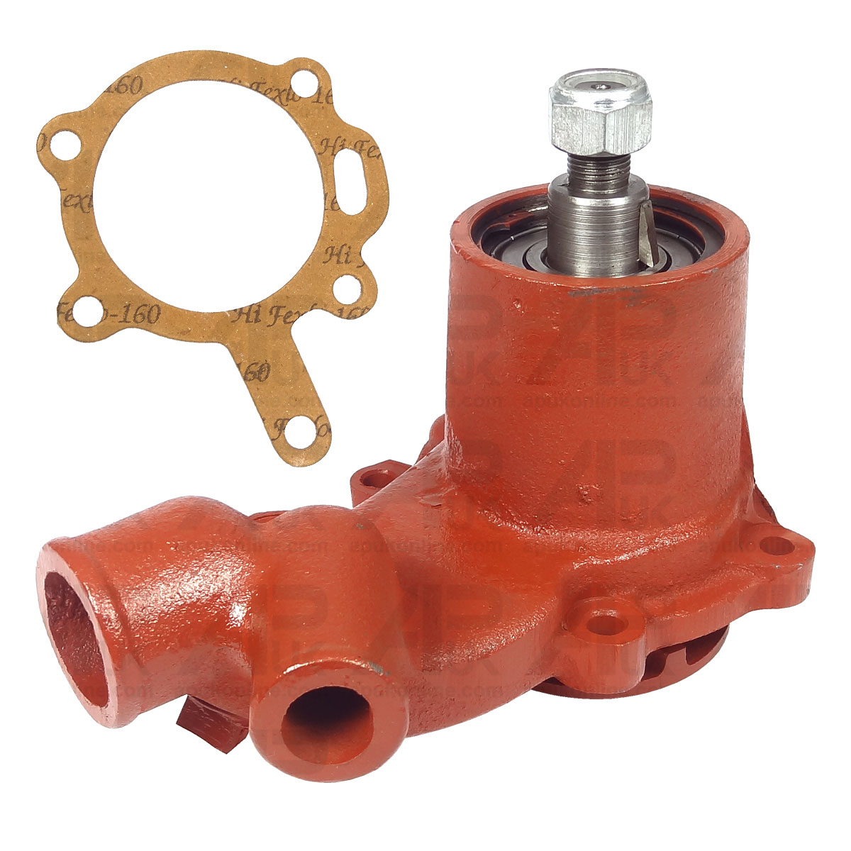 Water Pump Less Pulley for Massey Ferguson 50H 50HX 60H Backhoe 396TC Crawler