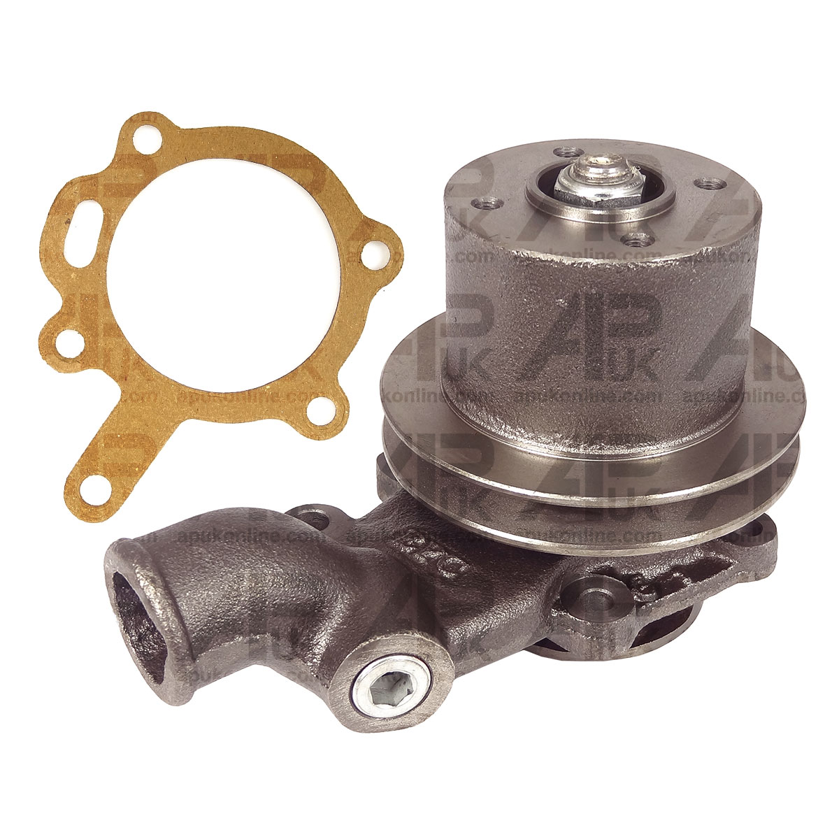 Water Pump with Pulley for Perkins 4.236 4.248 A4.212 A4.236 AT4.236 Engine