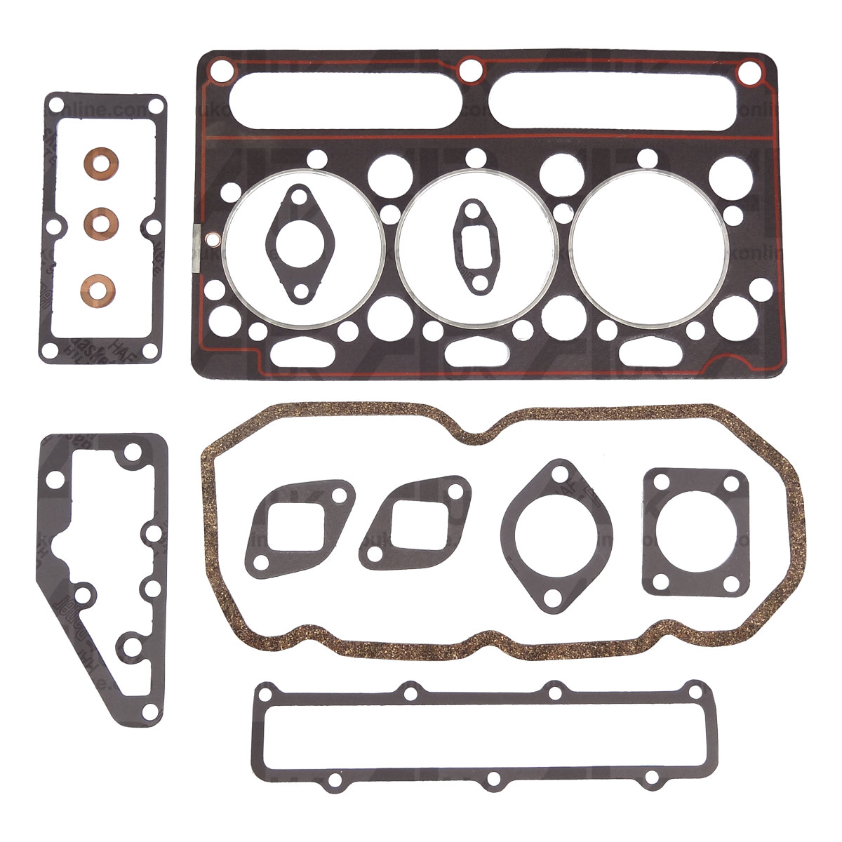 Top Head Gasket Set for Landini CF5030 CF5830 CF6060 Rex 55 Rex 60 Tractor
