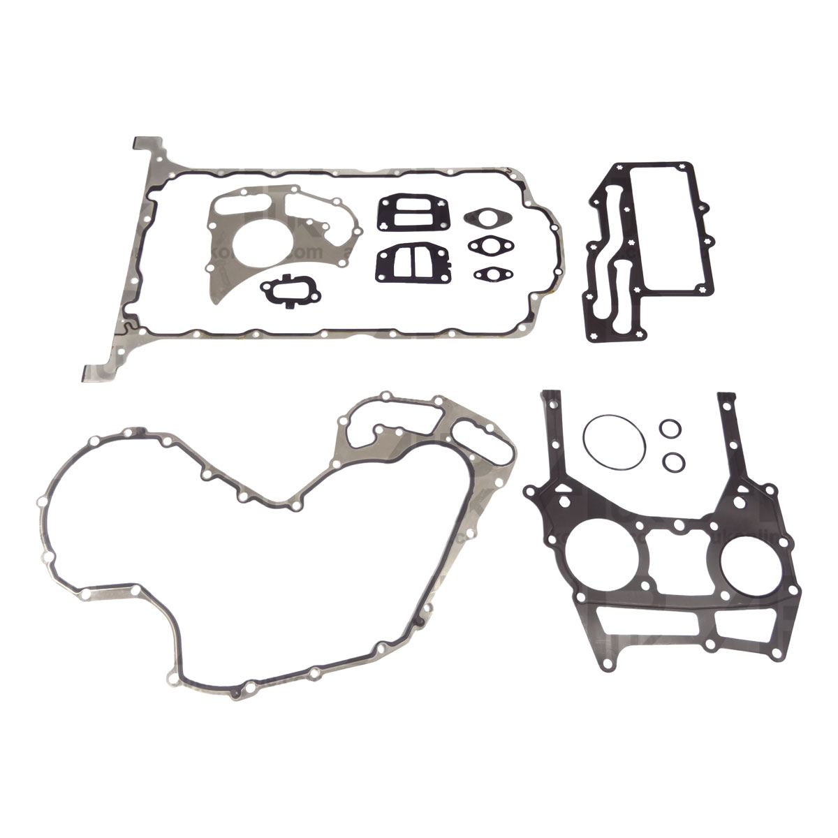 Bottom Gasket Set 4 Cylinder for Cat 442E 444E 450 Backhoe 580B 943C Telehandler