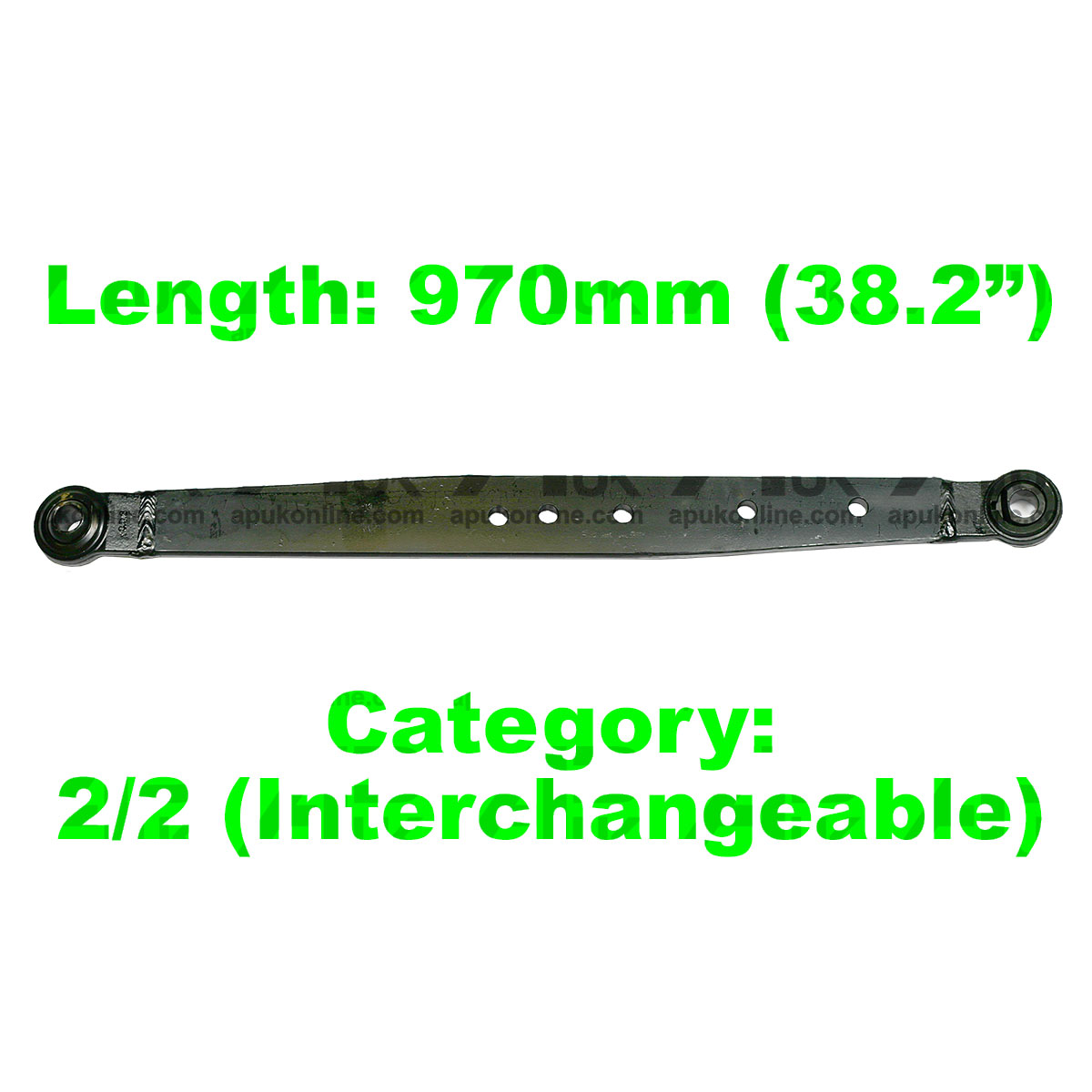 Lower Linkage Lift Arm Cat 2 for Massey Ferguson 165 185 188 265 375 390 Tractor