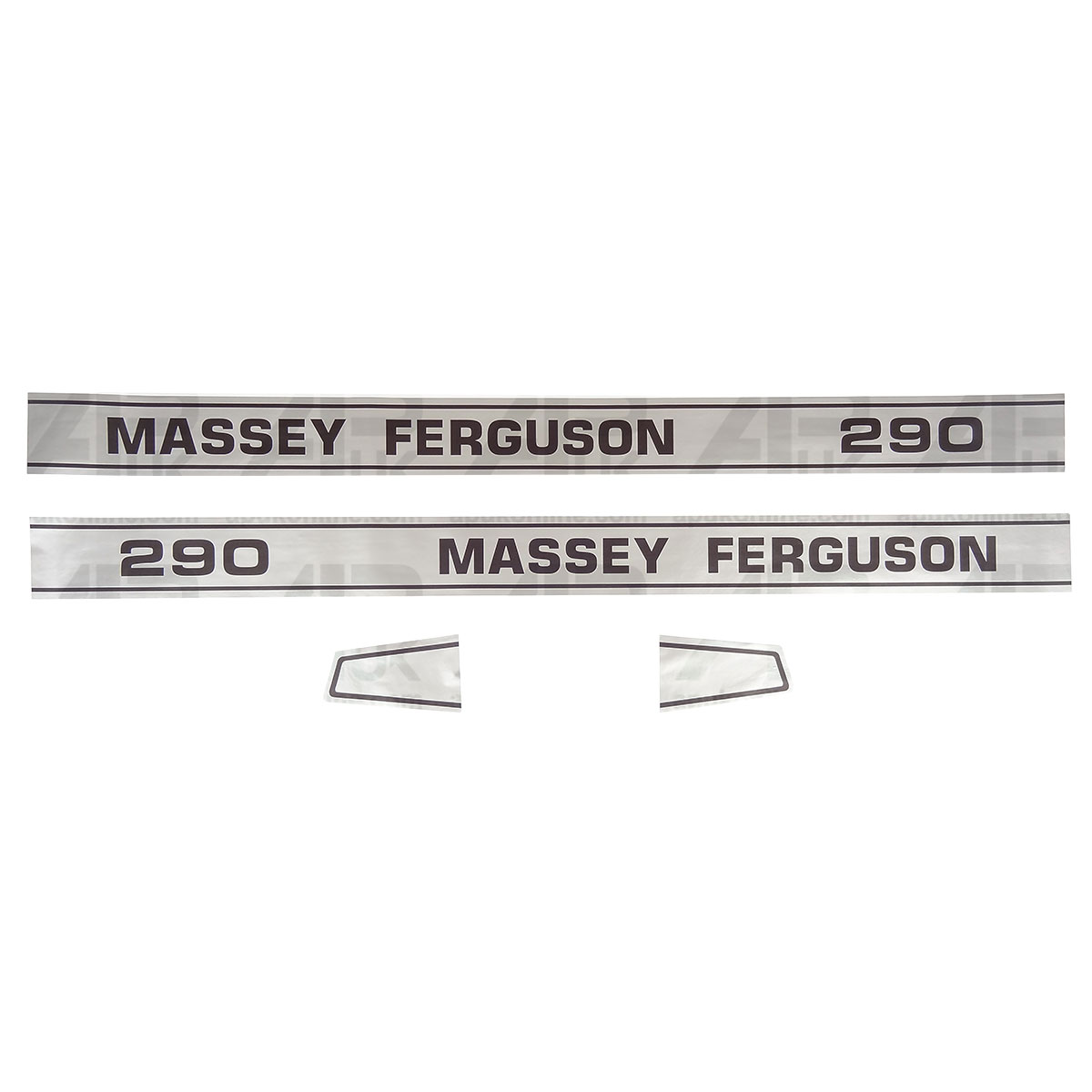 Emblem Decal Sticker Set Bonnet Stickers for Massey Ferguson 290 MF290 Tractor