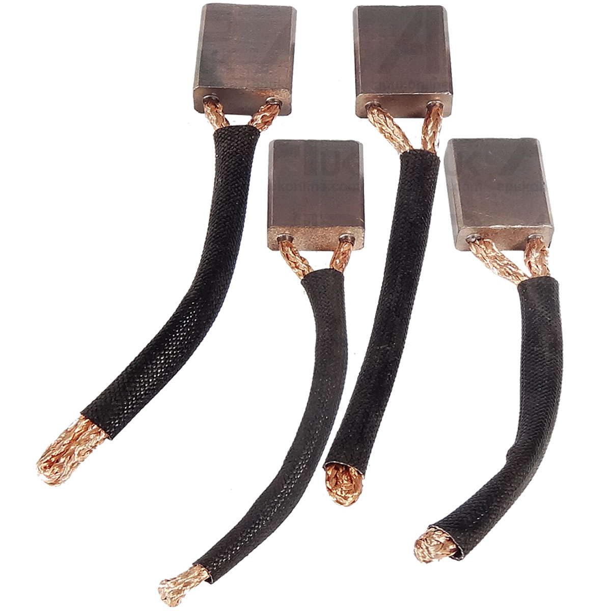 Starter Motor Brush Set for Ford 6610 6810 7600 7610 7810 8210 TW TW15 Tractor