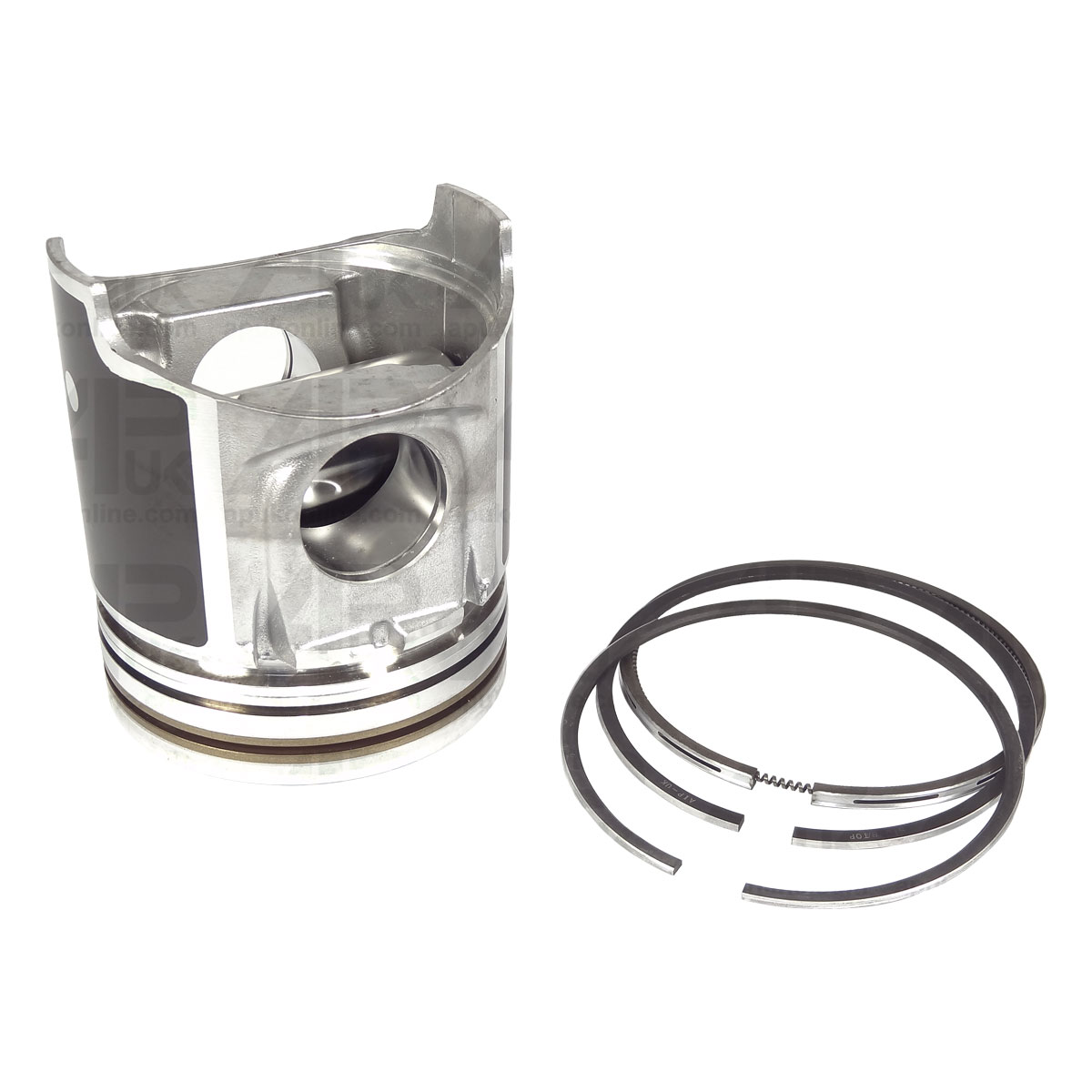 Piston &amp; Rings Kit Std for Ford 6610S 7010 7610S 8010 Tractor 575 675 Backhoe