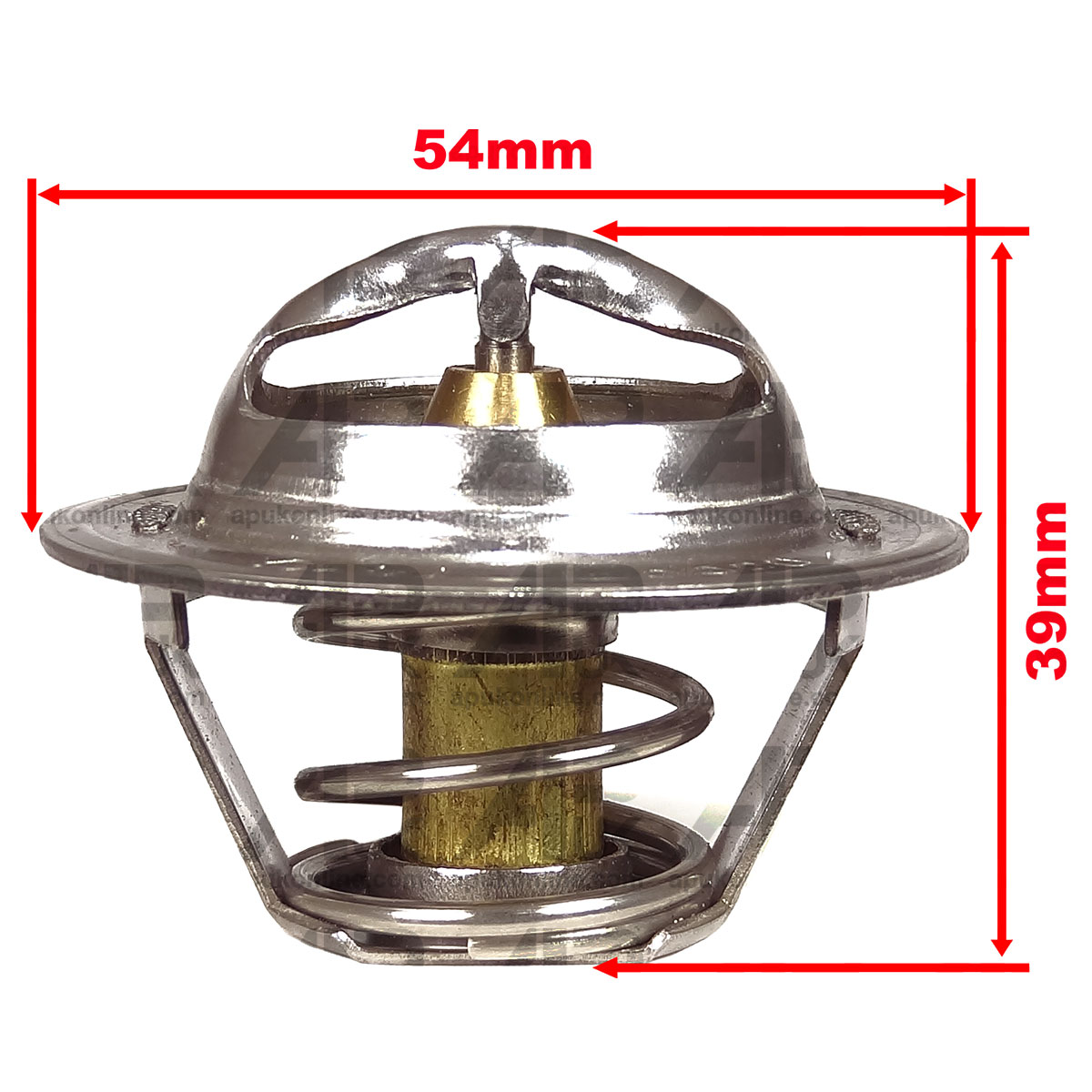 74C Water Temperature Thermostat for Fiat 110-90 100 Ford New Holland TL Tractor