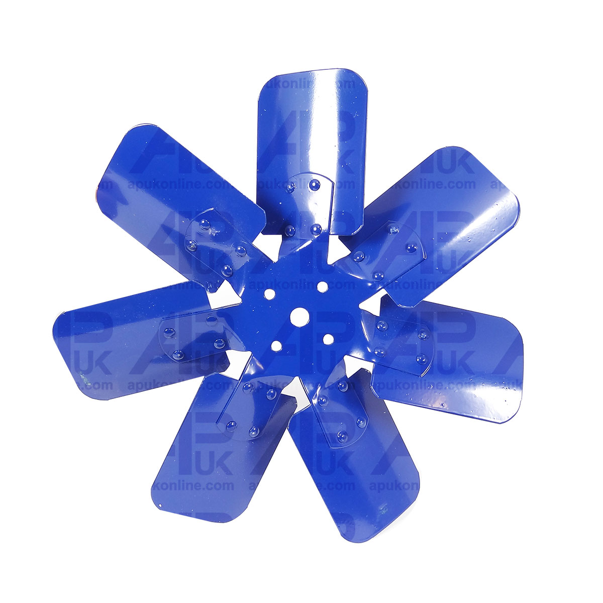 7 Metal Blade Fan 17&quot; for Ford New Holland 675 4830 5000 5030 5100 5110 Tractor