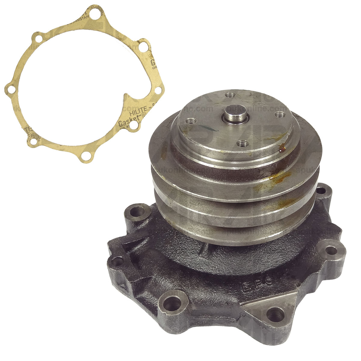 Water Pump Double Pulley for Ford 7810 7810S 8210 7910 8010 8030 8530 Tractor