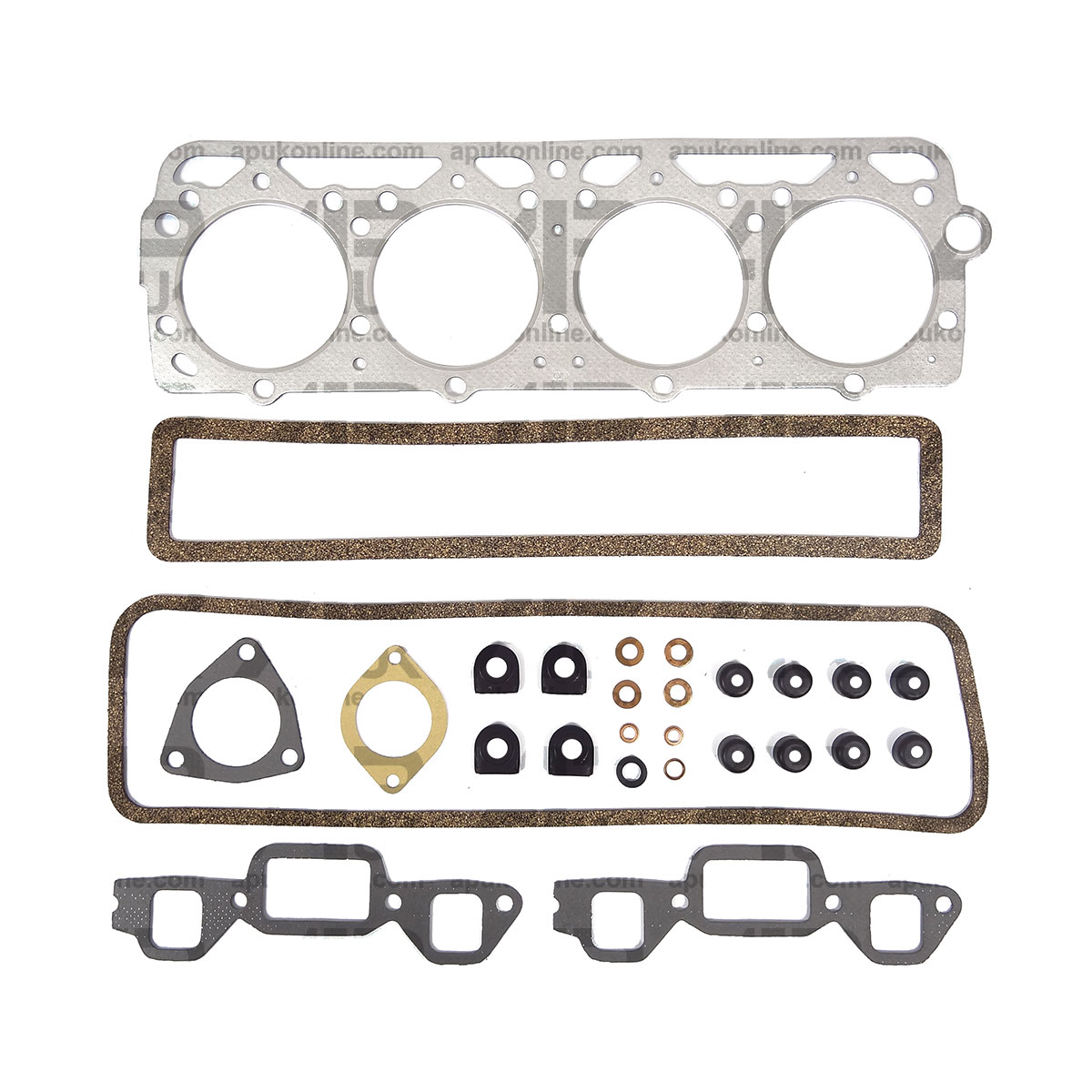 Top Head Gasket Set 4 Cyl Straight Bolt for Fordson Major Power Super Tractor