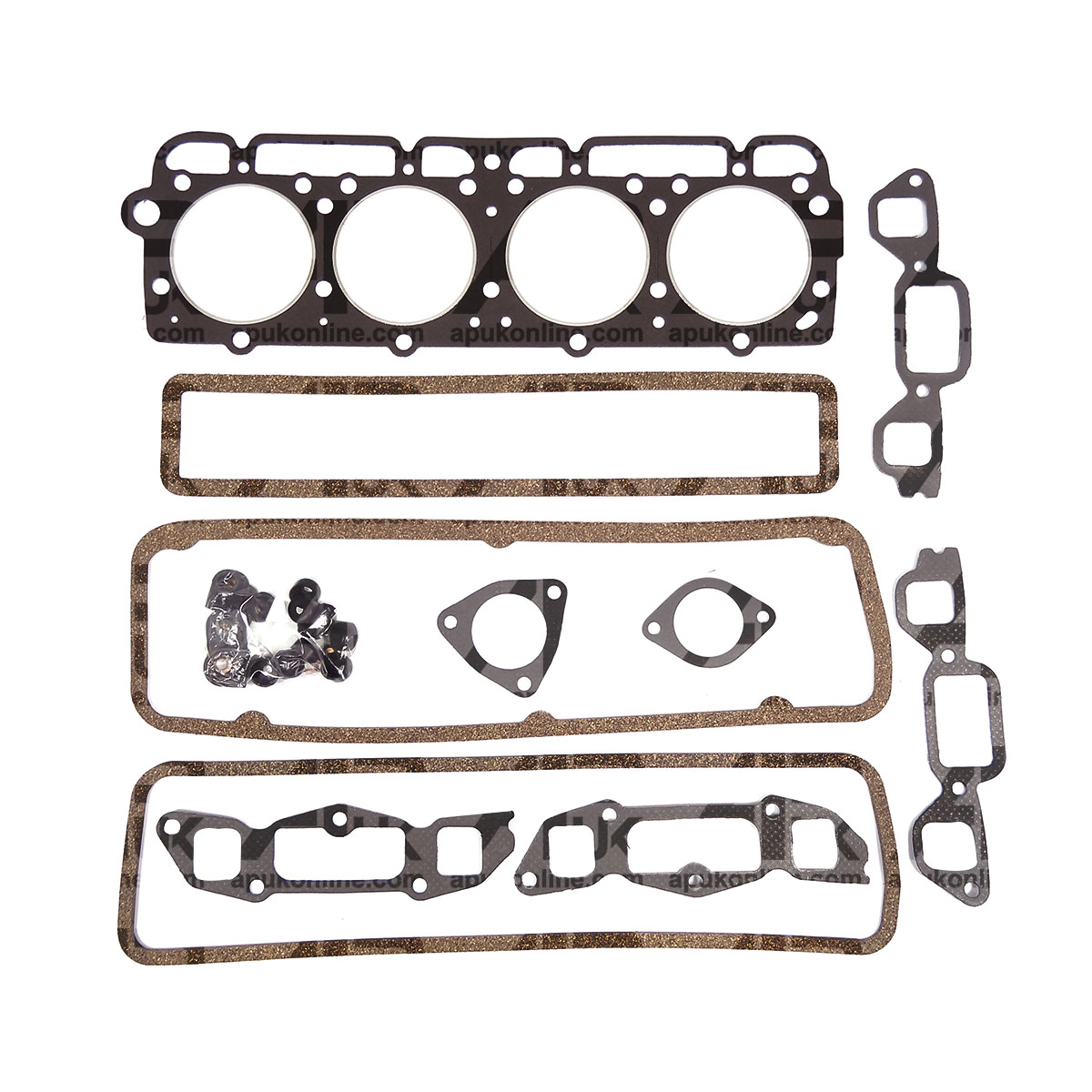 Top Head Gasket Set 4 Cyl Both Engines for Fordson Major Power Super Tractor