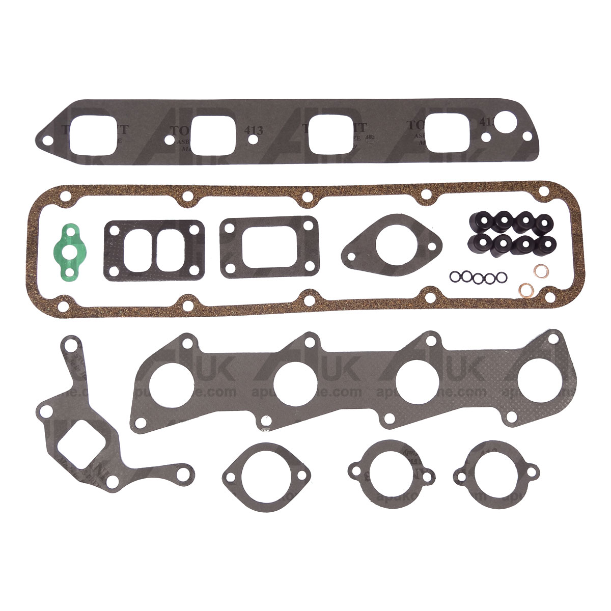 Top Head Gasket Service Kit 4 Cyl for Ford New Holland 6610 6640 6810S Tractor