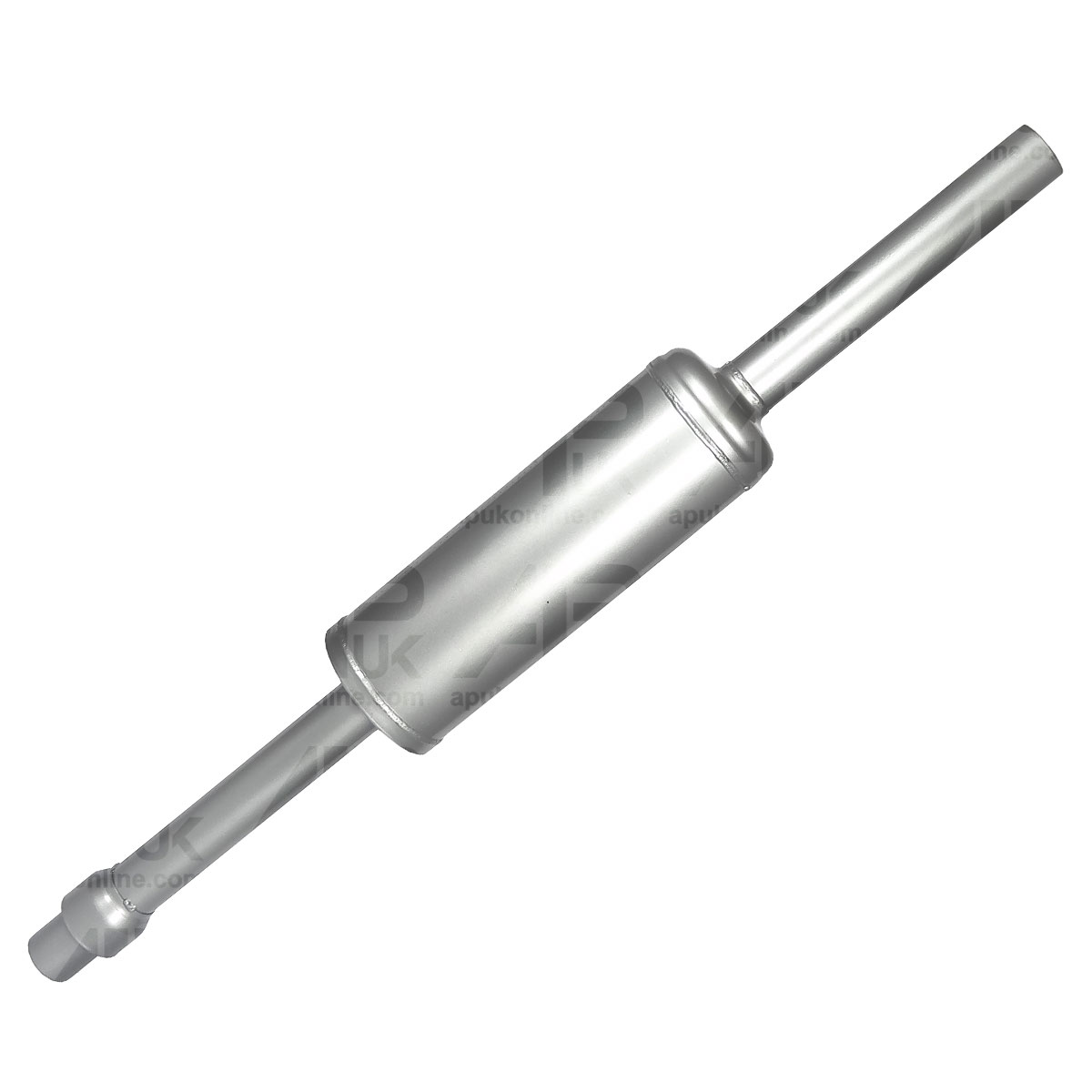 Silver Exhaust Silencer Straight End for Ford 3190 3300 3310 3330 3400 Tractor