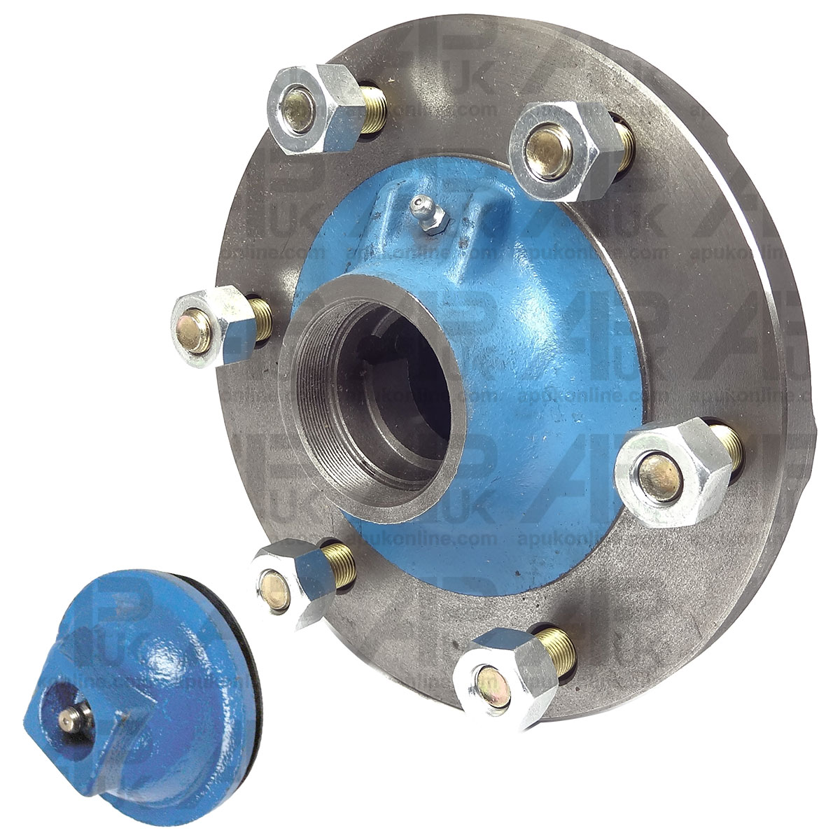 Front Wheel Hub With Studs for Ford New Holland 4130N 4130 4190 4200 Tractor