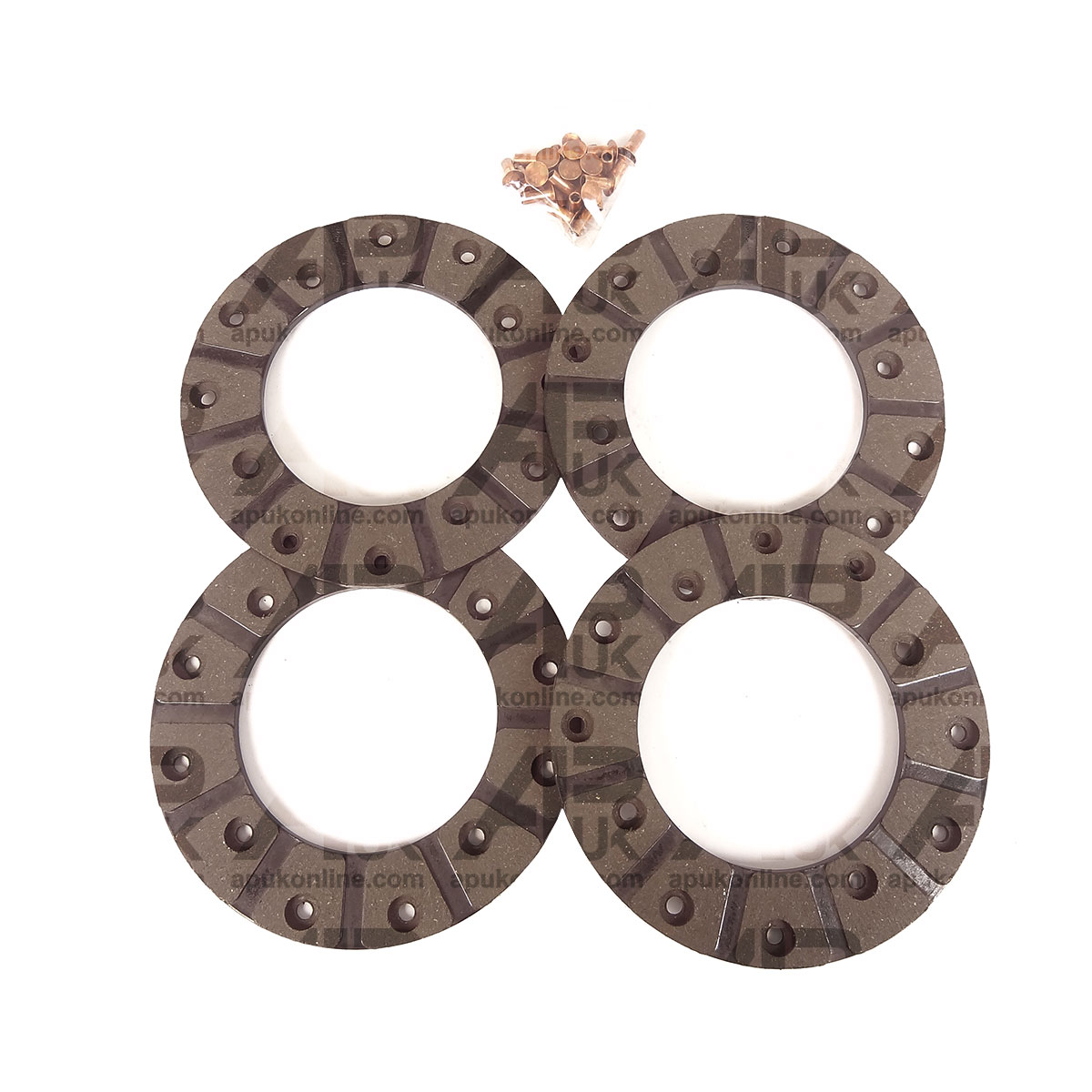 Brake Disc Lining Kit 5 1/2 for Case International B275 B414 323 353 383 Tractor