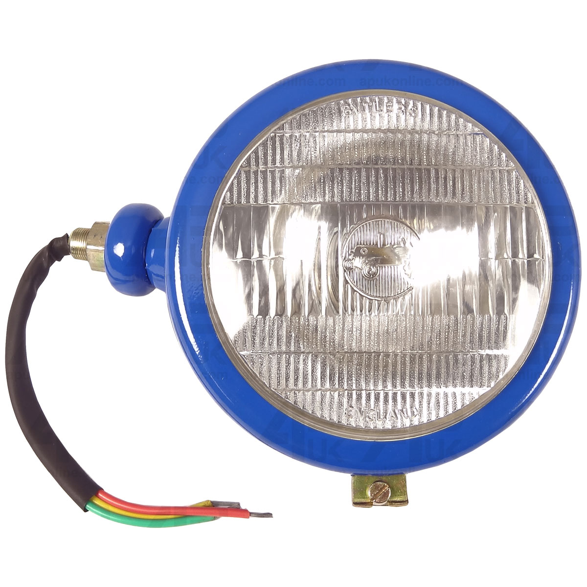 LH Blue Headlight Outside Grill Side Mounted Lamp Light for Various Ford Tractor