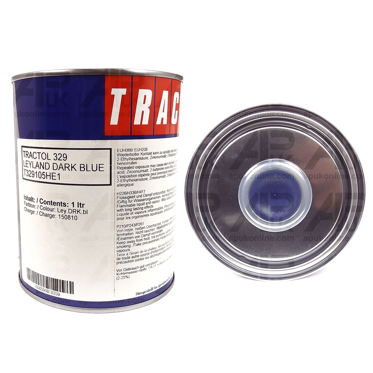 1 Litre Leyland Dark Blue Tractol Paint Tractor Agriculture Machinery Spray