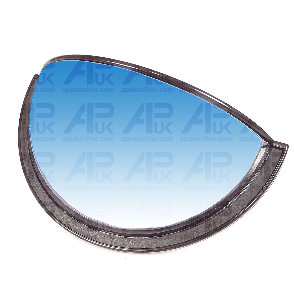 Universal Fish eye Mirror Head Curved convex + Clamp Tractor Plant Digger Lorry