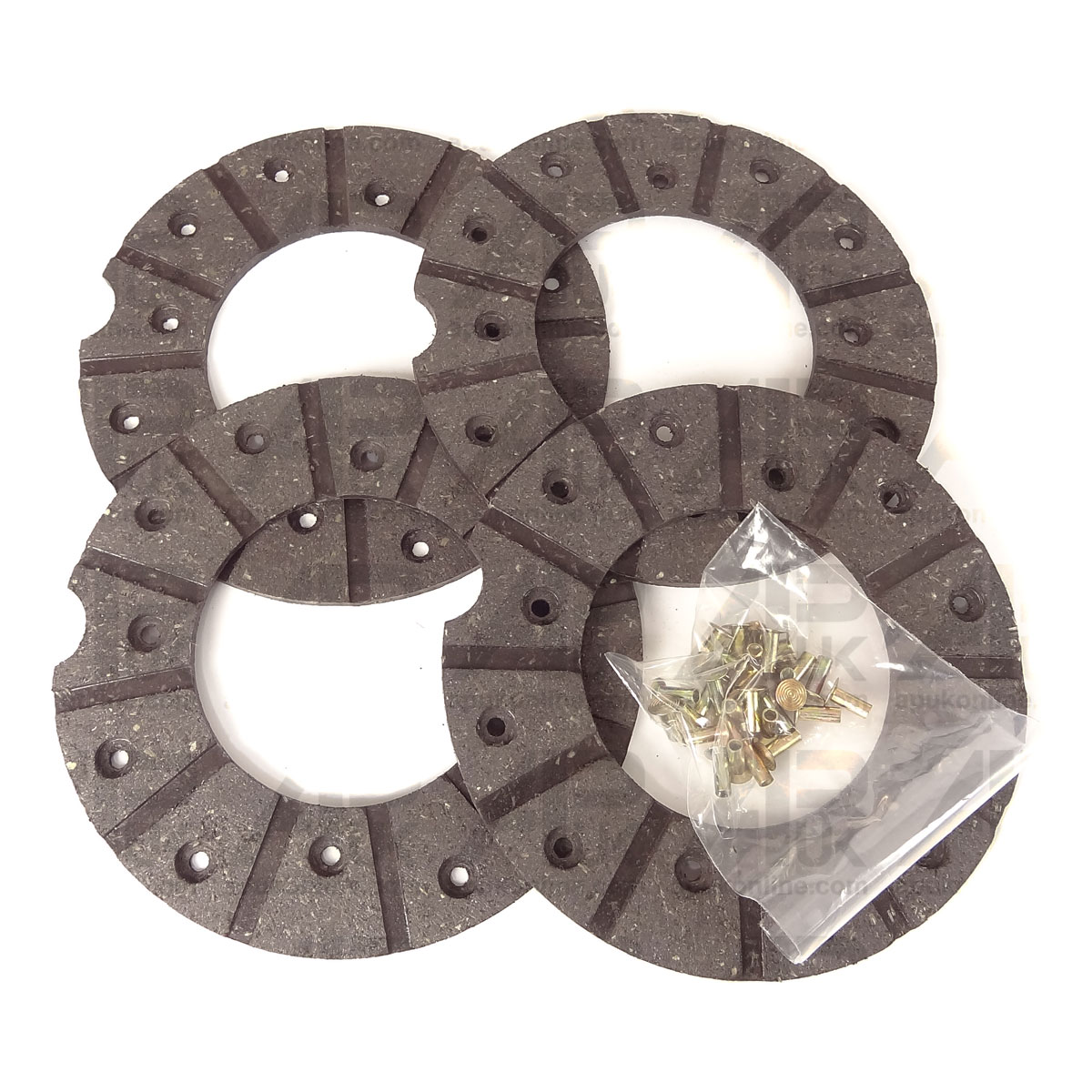 Brake Disc Lining Repair Kit for Fordson International Leyland Nuffield Tractor