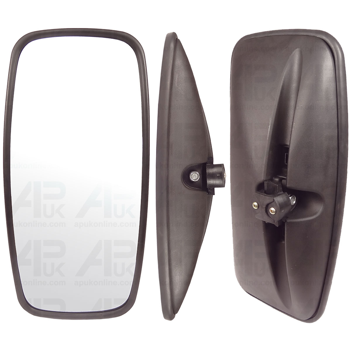 Universal Mirror Head + Glass Tractor Lorry Digger Truck Plant for JCB Bus Truck