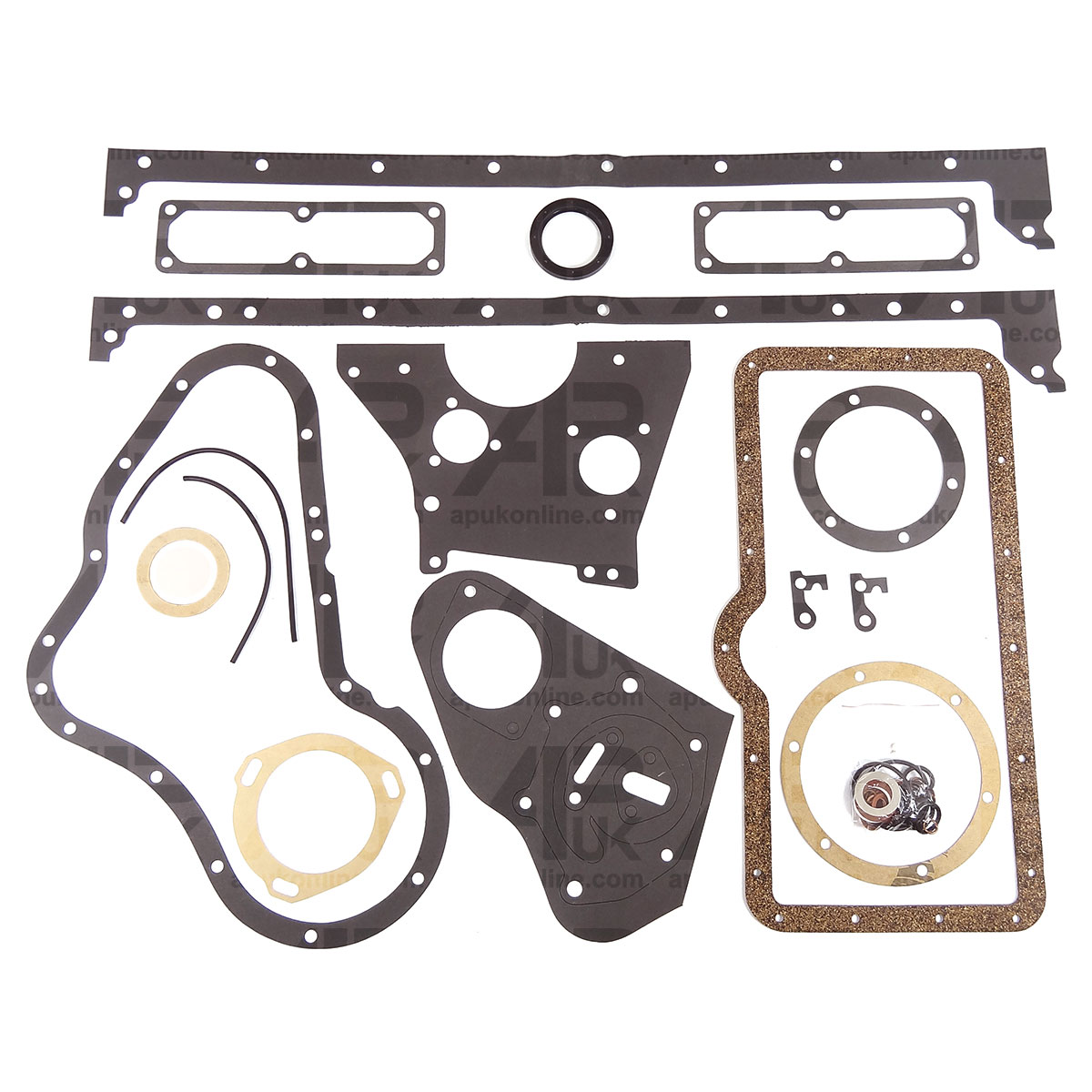Lower Bottom Gasket Set Kit for David Brown 1594 1690 1690T 1694 Tractor Case IH