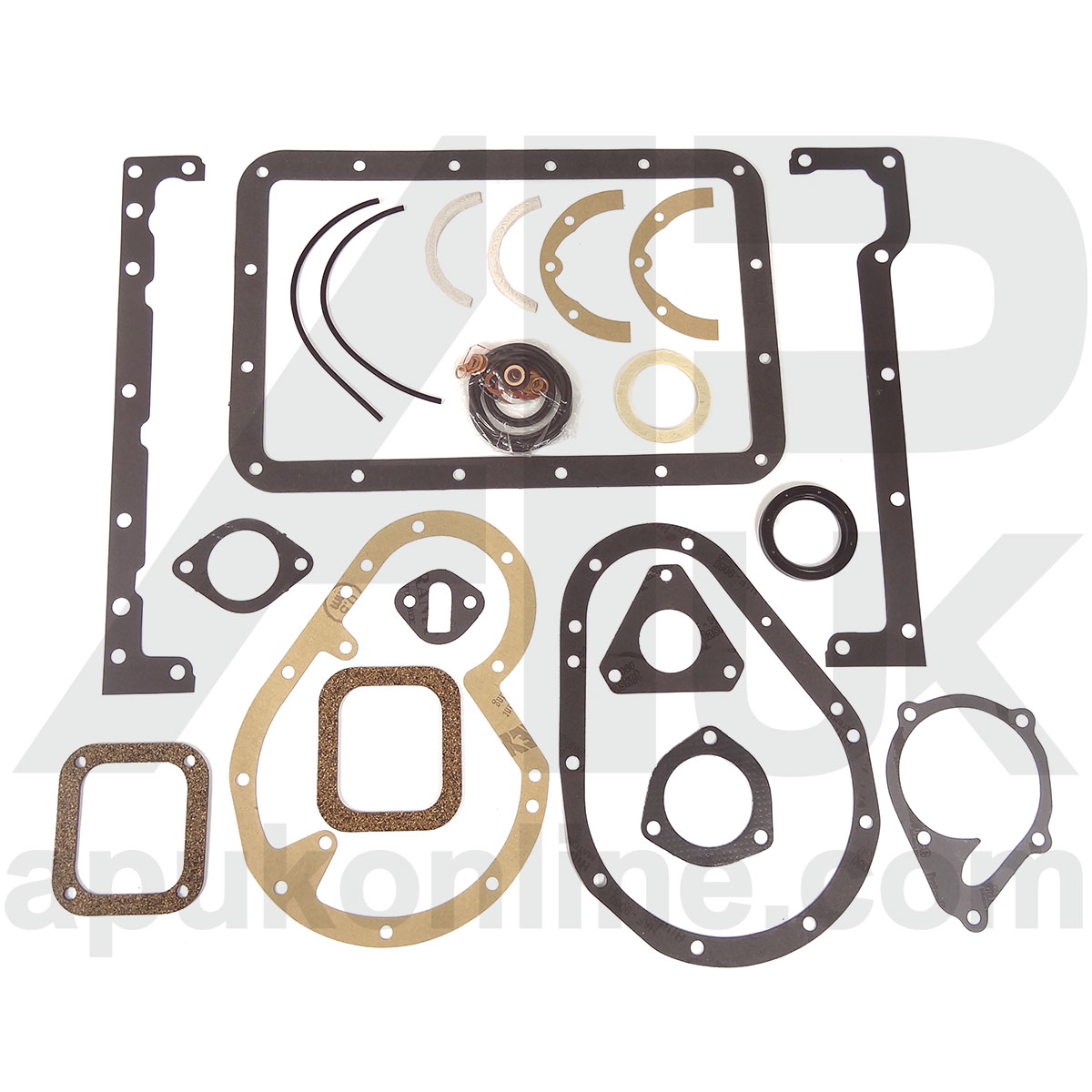 David Brown 770,780,880,885,1190 Tractor Lower Bottom Gasket Set c/w Crank Seals