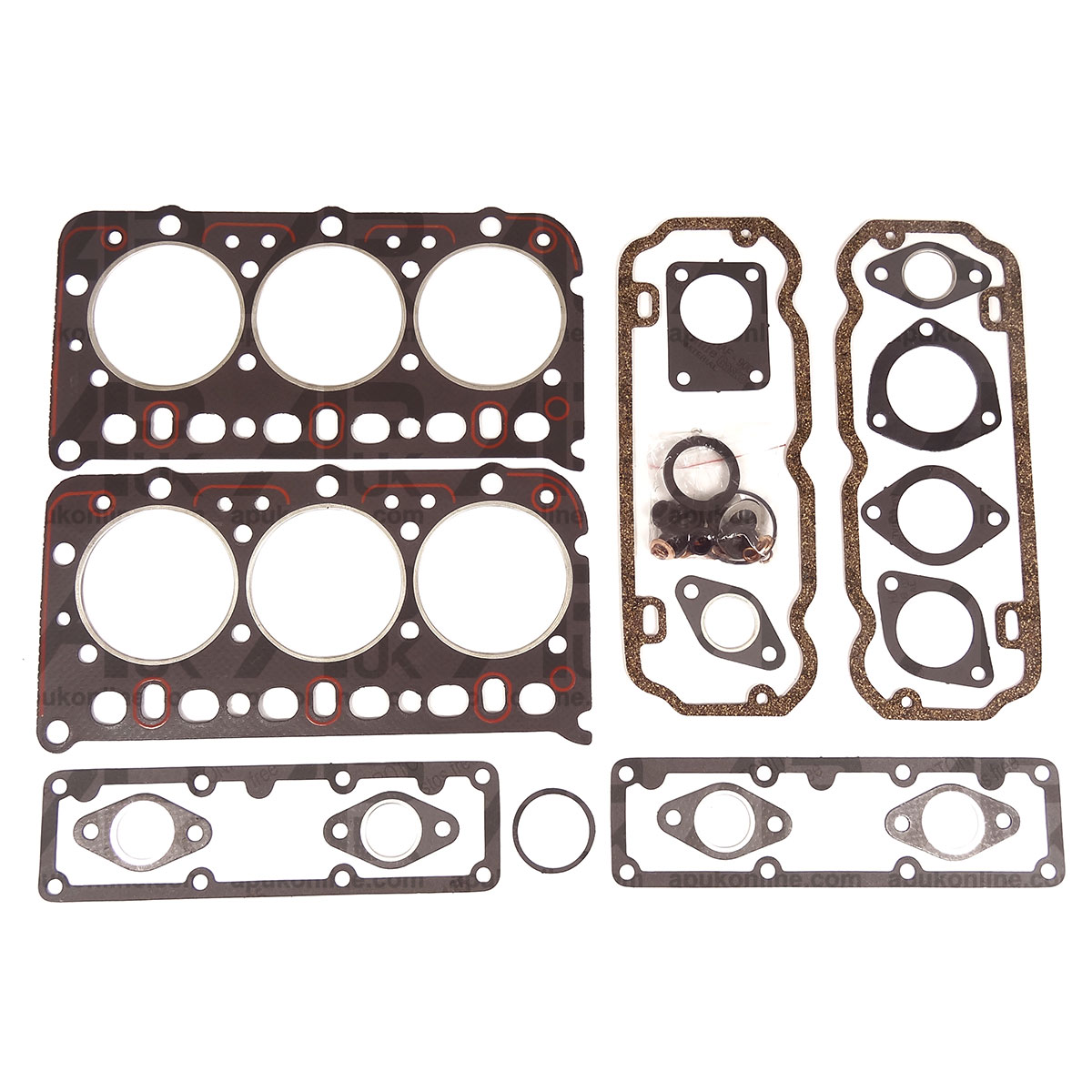 David Brown 1594 1690 1690 Turbo 1694 Tractor Top Head Gasket Set Kit 6 Cylinder