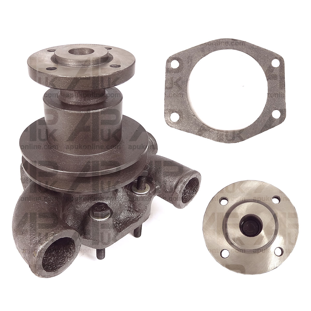 Water Pump c/w Pulley Square Bolt Fan for Massey Ferguson 35 135 240 550 Tractor