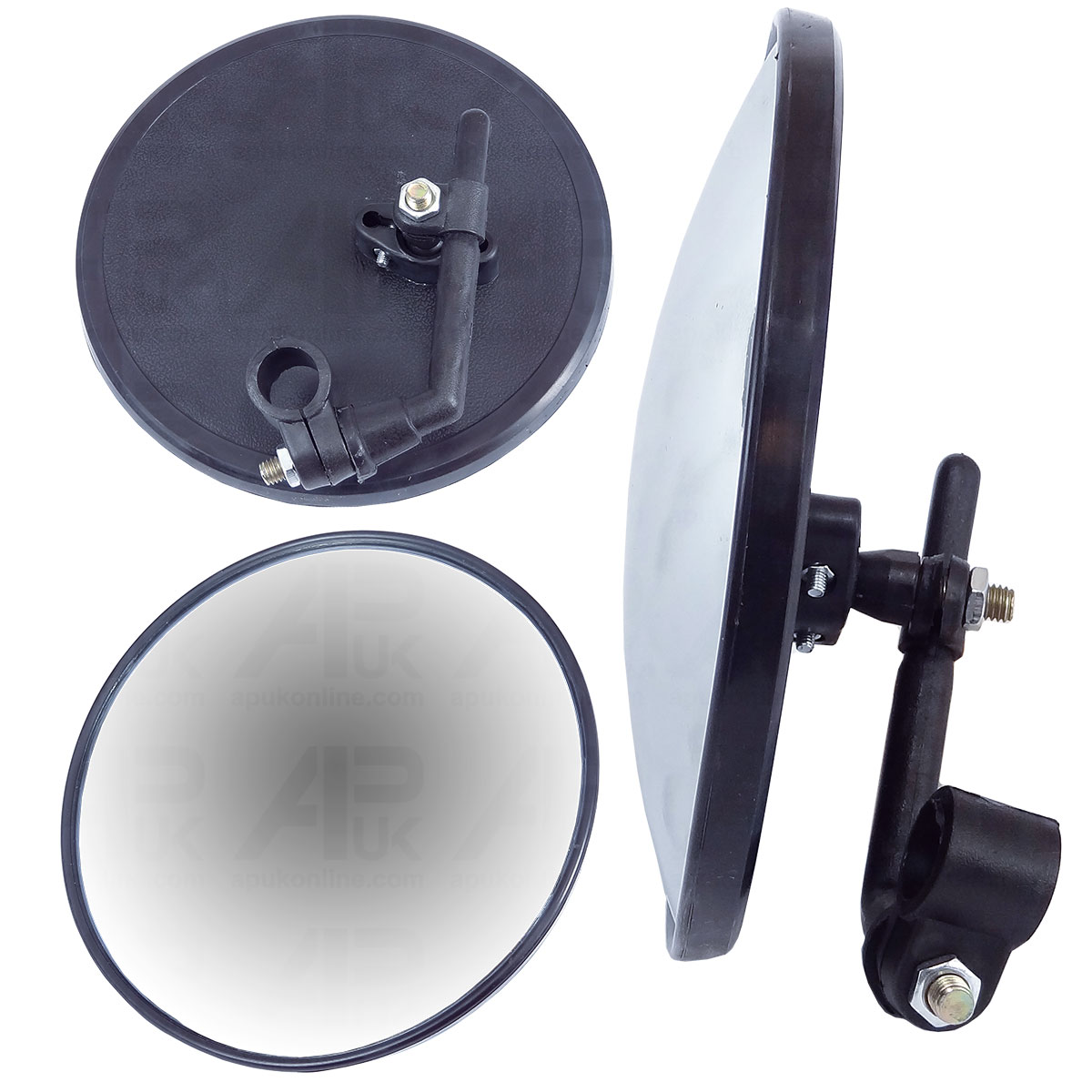 Blind spot mirror head Convex Fish eye Tractor Trailer Hitch Telehandler Towing