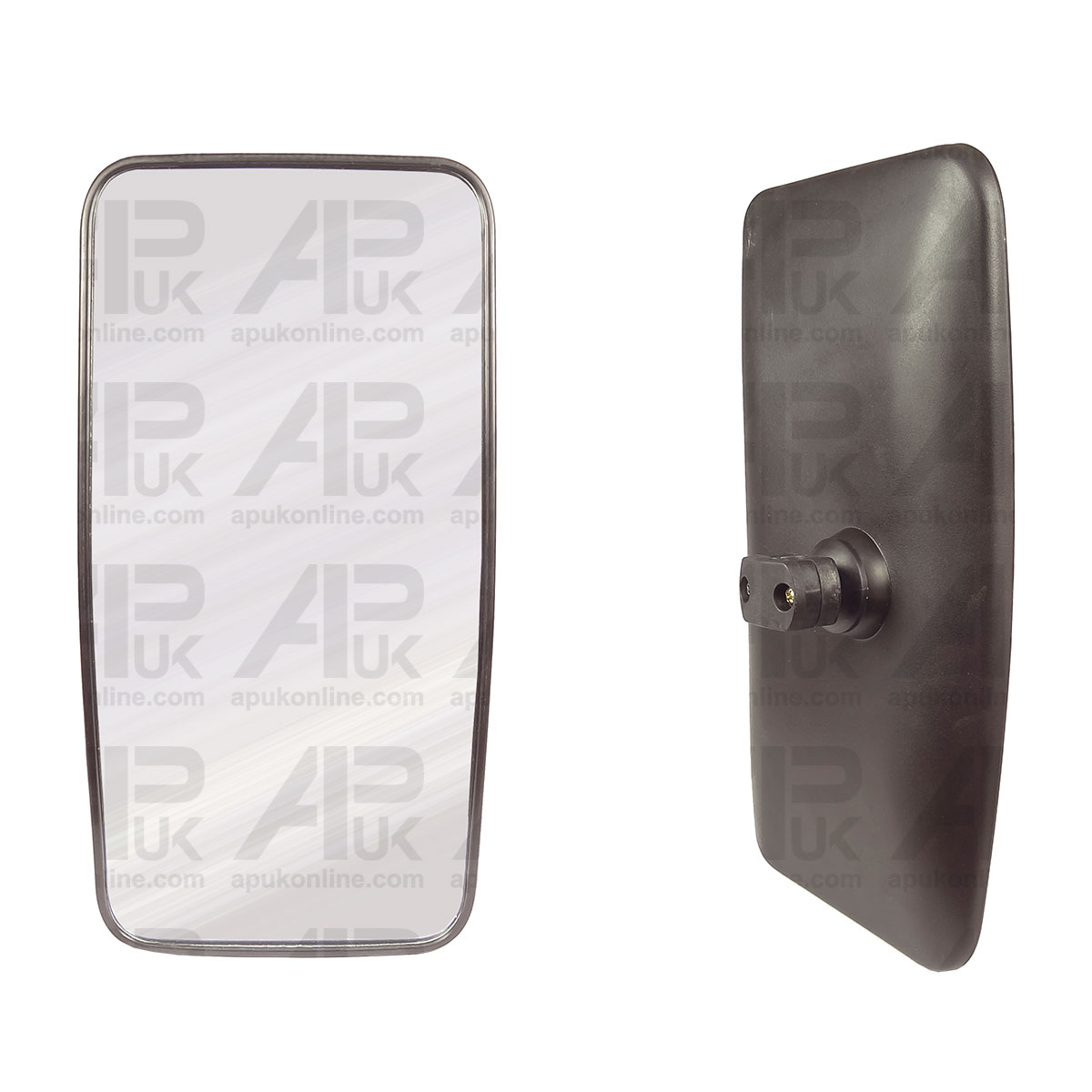 Side Wing Mirror Head 40cm x 20cm Truck Lorry Bus Tractor 16 x 8 with Glass