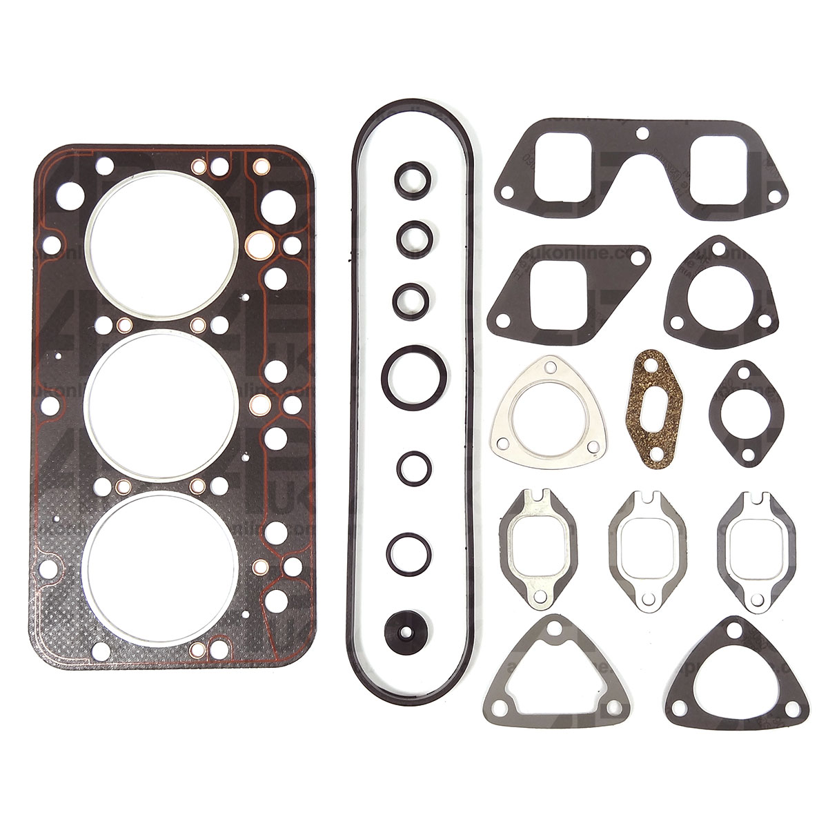 Top Head Gasket Set Kit for Fiat 446 450 466 480 500 540 Tractor 3 Cyl 8035.02