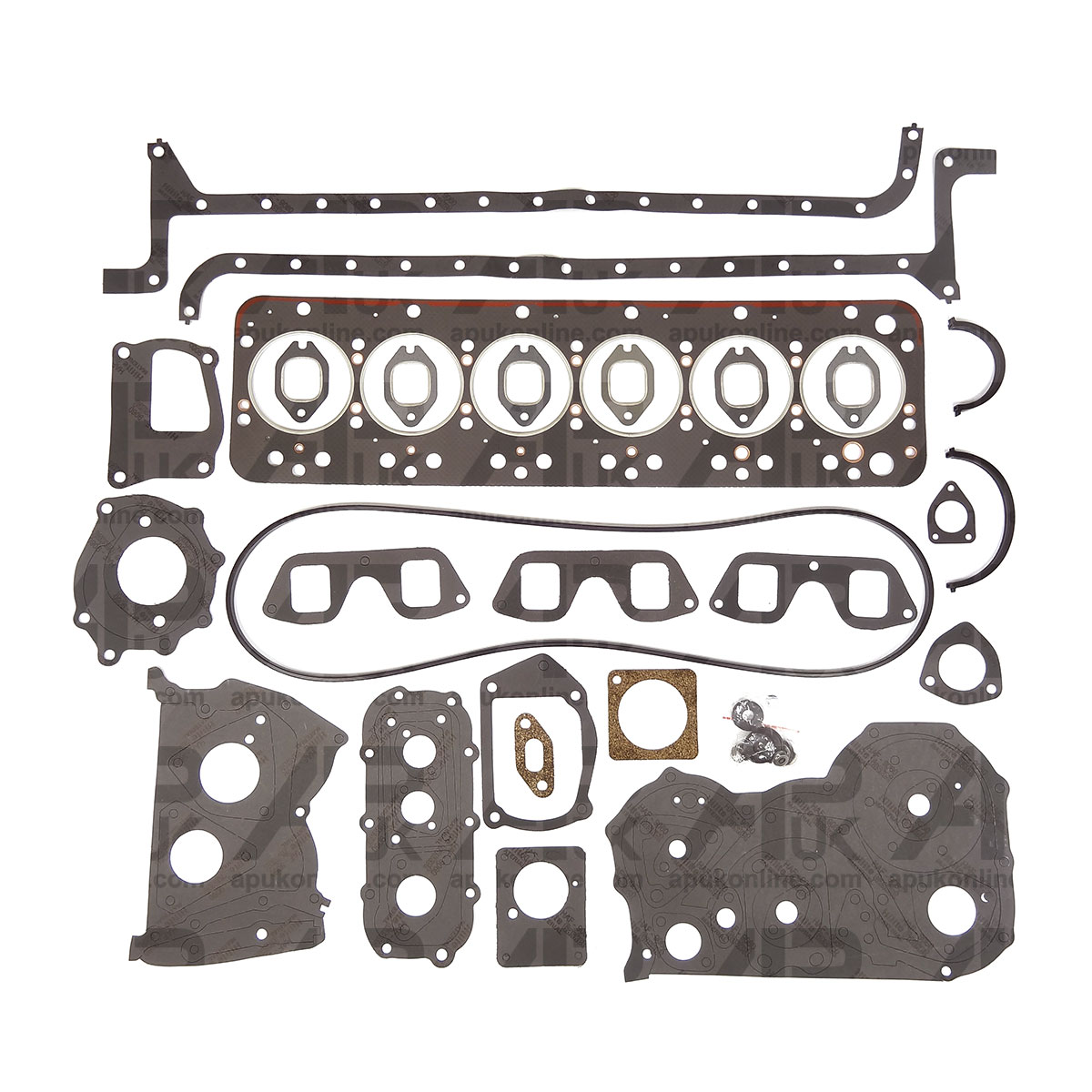 Top Head Gasket Set kit  for Fiat 100-90 110-90 Tractor 6 Cyl Engine 8065.06