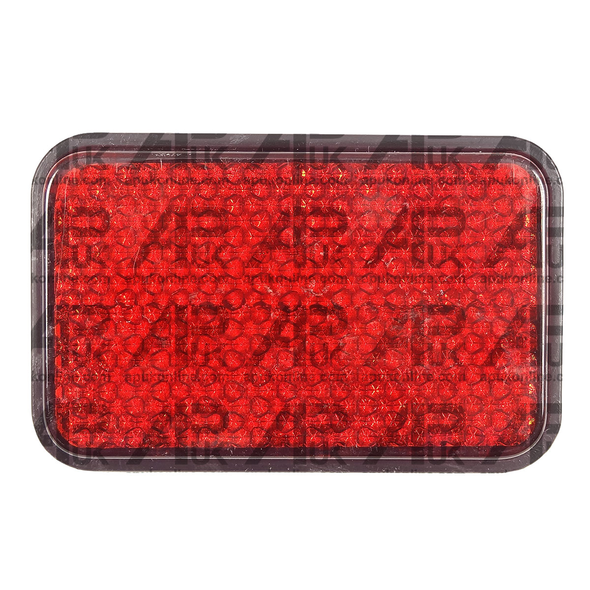 Rectangle Red Reflector bolt on Lorry side Marker Boat Tractor Van ATV Trailer