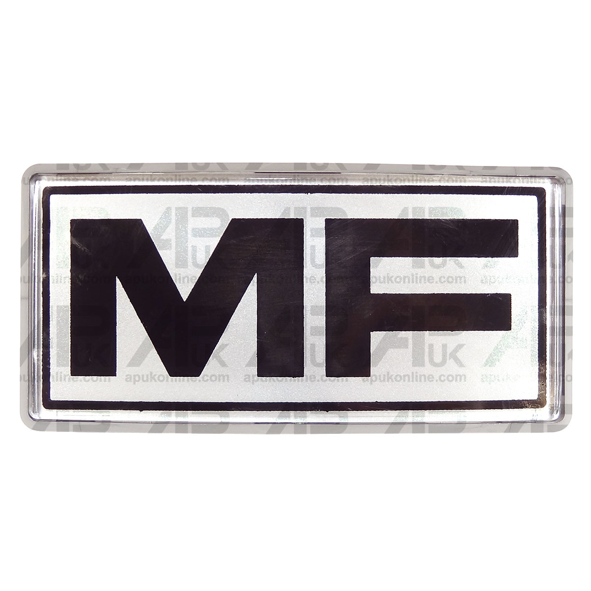 Front Grill Badge MF Logo Medallion Emblem for Massey Ferguson 200 600 Tractor