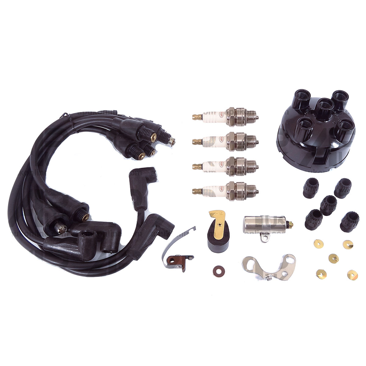 Ferguson TE20 TEA Tractor Full Ignition Tune Up Kit Cap Spark Plugs Leads Rotor