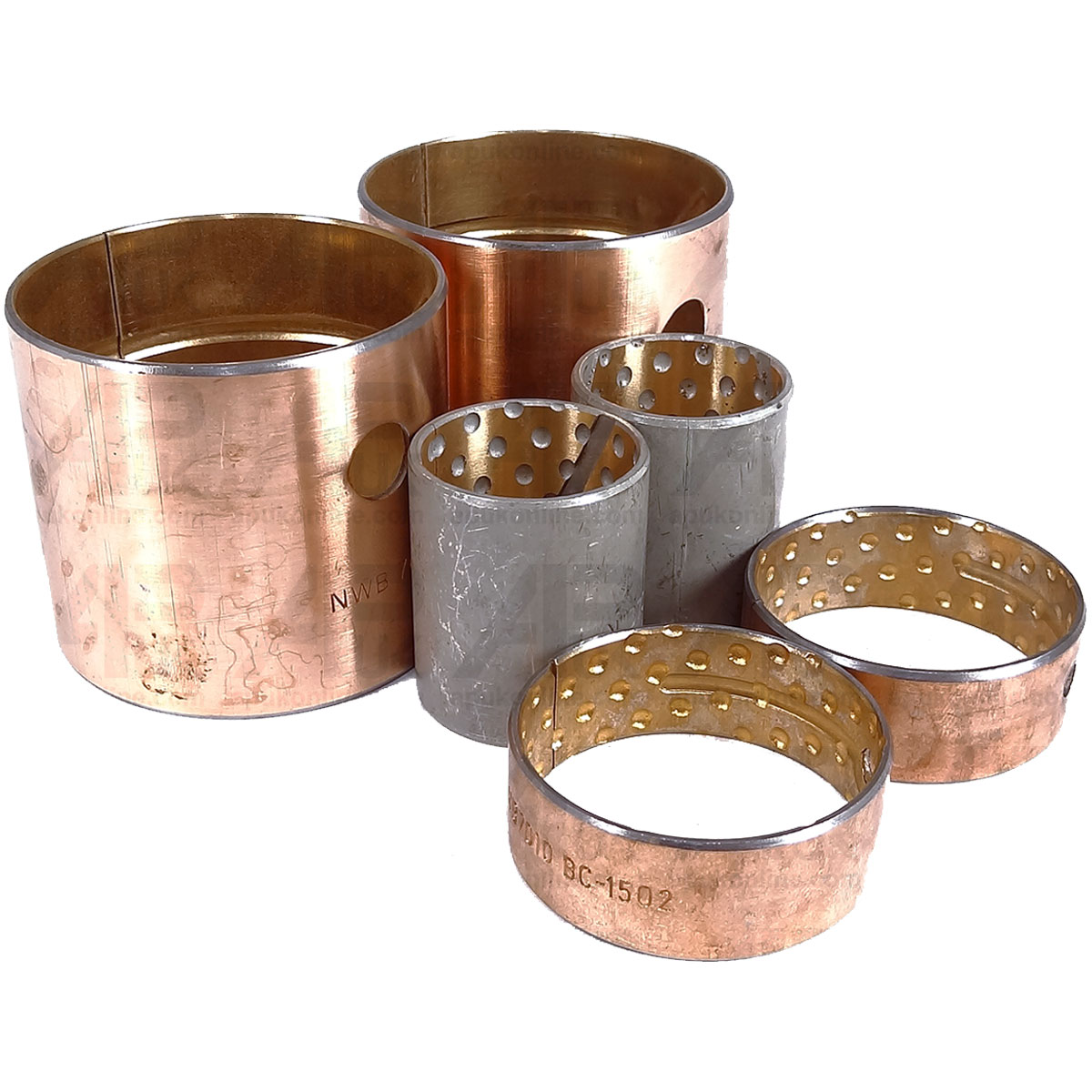 Front Axle Steering Bush Kit for McCormick CX50 CX60 CX70 CX80 CX90 100 Tractor