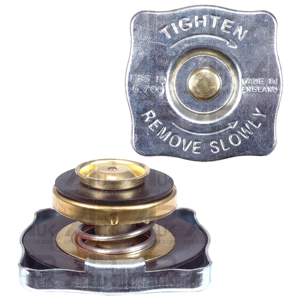 Radiator Cap Square 10lbs for Fiat 350DT 400 400DT 411 411R 412 415 415 Tractor