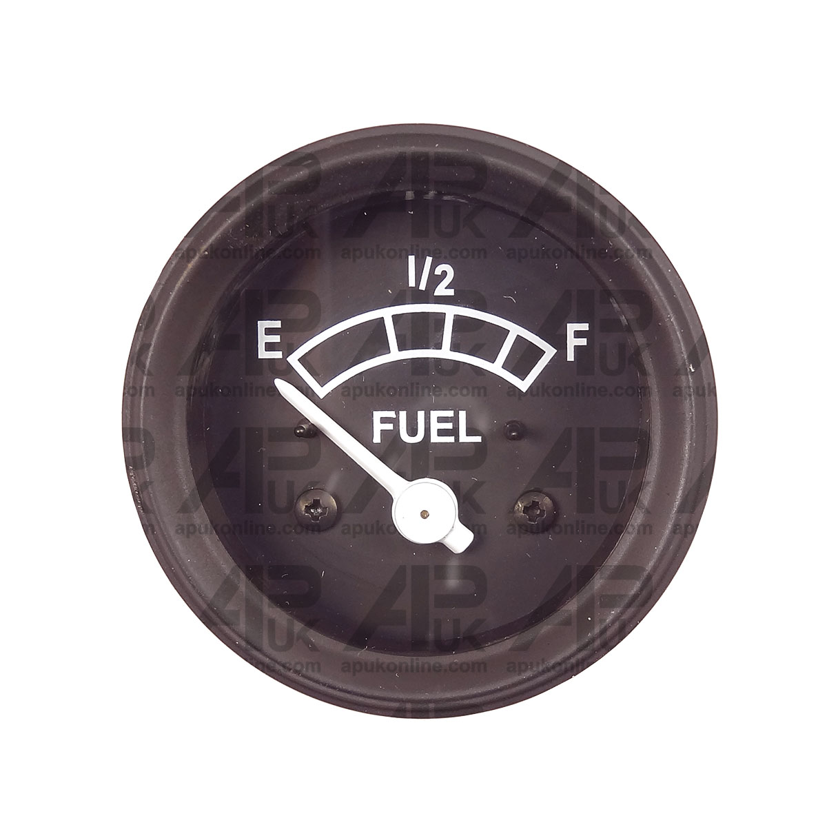 Universal Classic Car Boat Motorcycle Dumper Digger Forklift Black Fuel Gauge