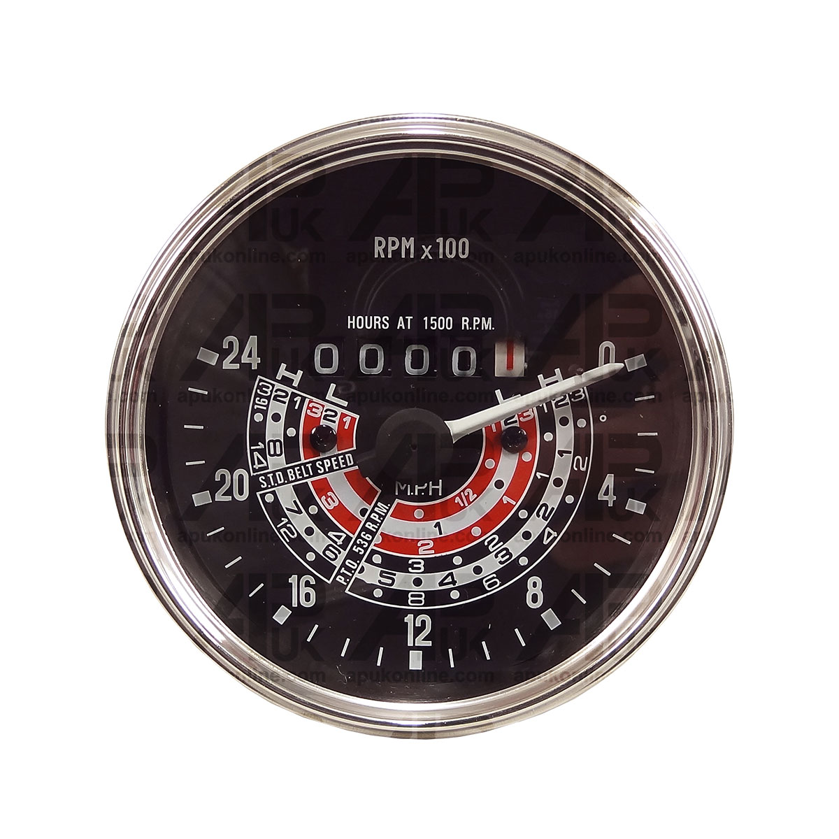 Tachometer Tractormeter Tacho Gauge Rev Counter 23C for Massey Ferguson Tractor