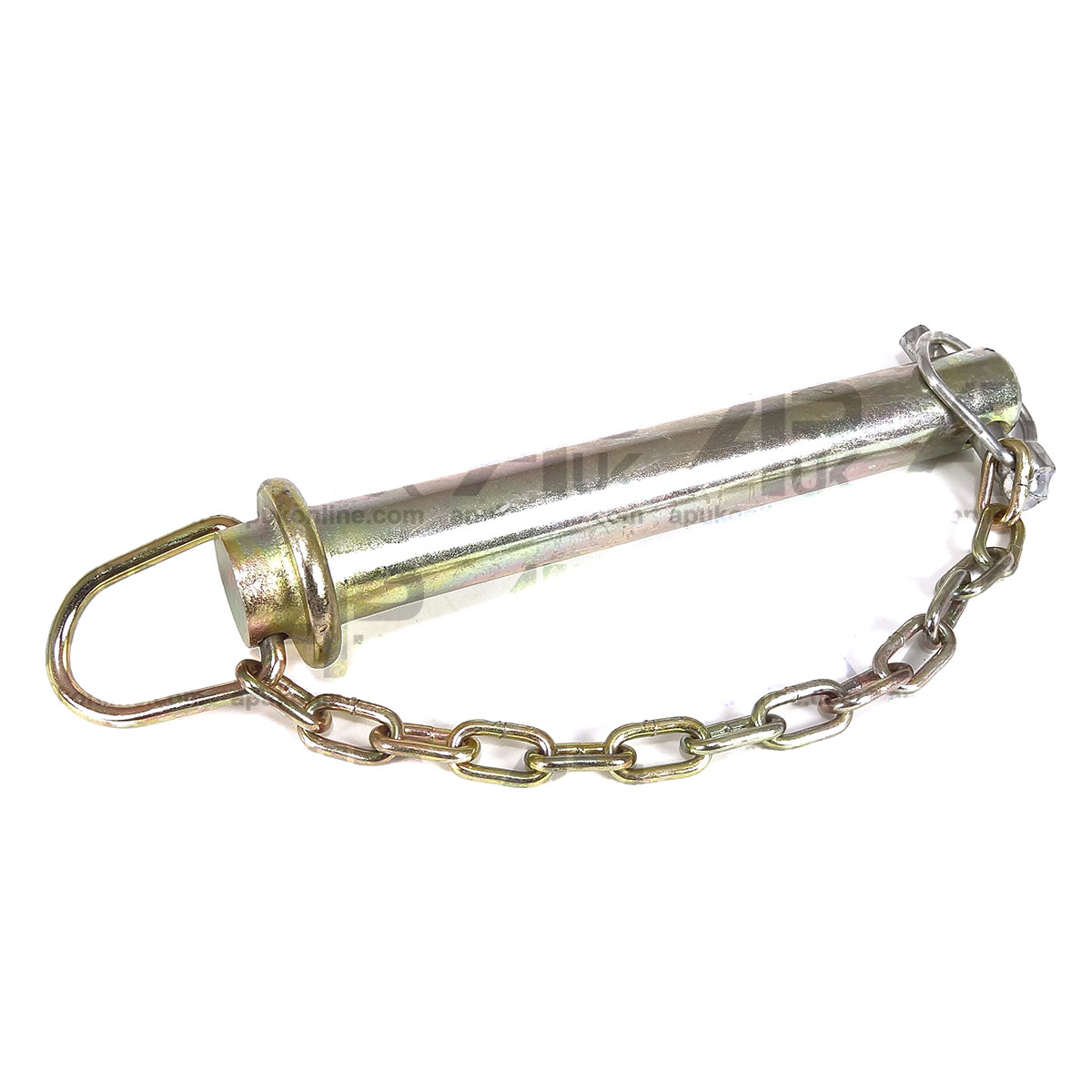 Tractor Trailer Tow Hitch Pin 25.4mm x 161mm (1&quot; x 6 11/32&quot;) Cat 2 Category