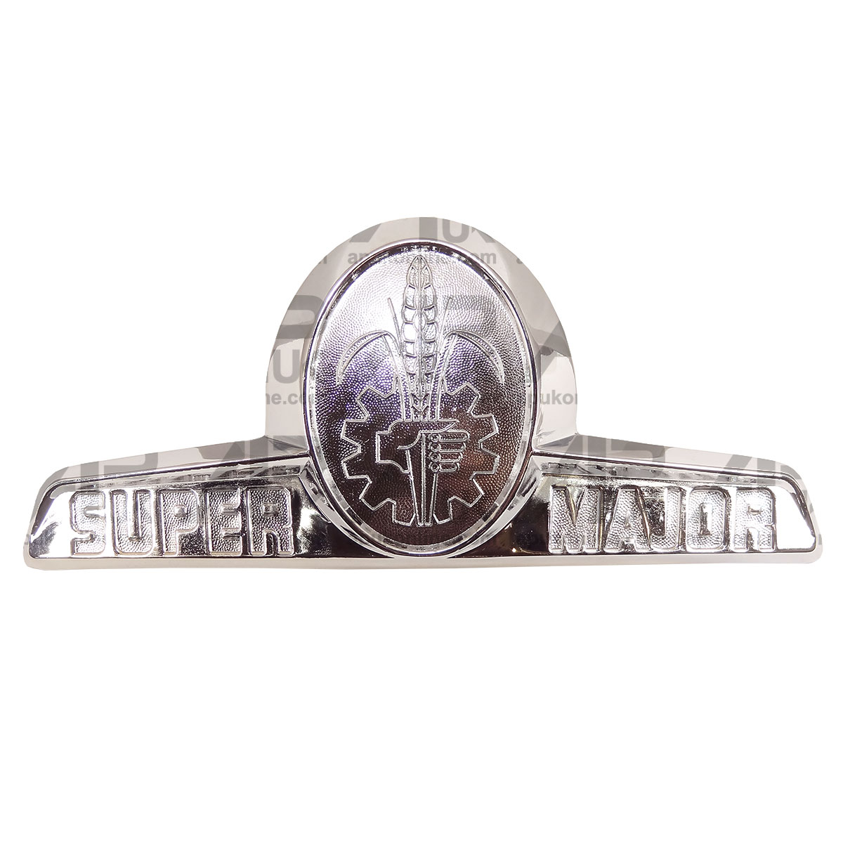 Front Grill Bonnet Nose Metal Badge Emblem Logo for Fordson Super Major Tractor