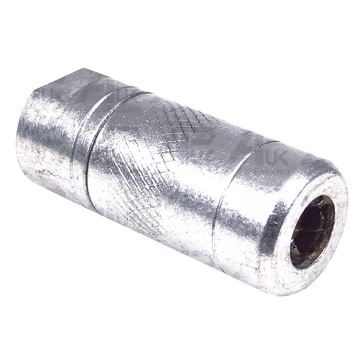 1 X Heavy duty Grease Gun end 1/8 BSP Coupler nipple connector 4 Jaw Type GRN19