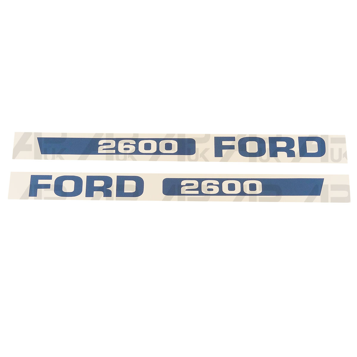 Hood Bonnet Decal Sticker Set Kit Emblem Transfer for Ford 2600 Tractor