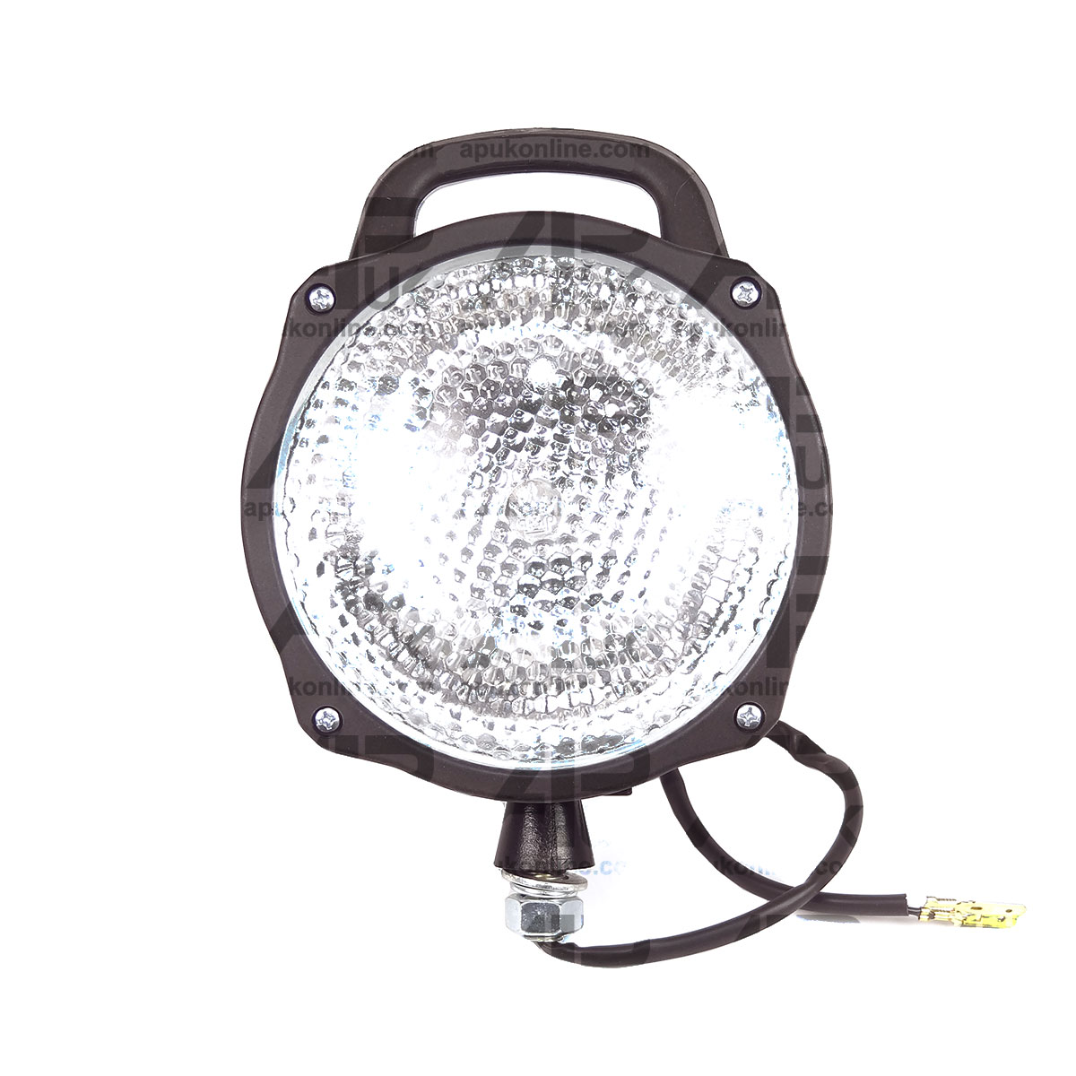 Universal Tractor Digger Truck 4x4 Round Work Light Plough lamp + switch lamping