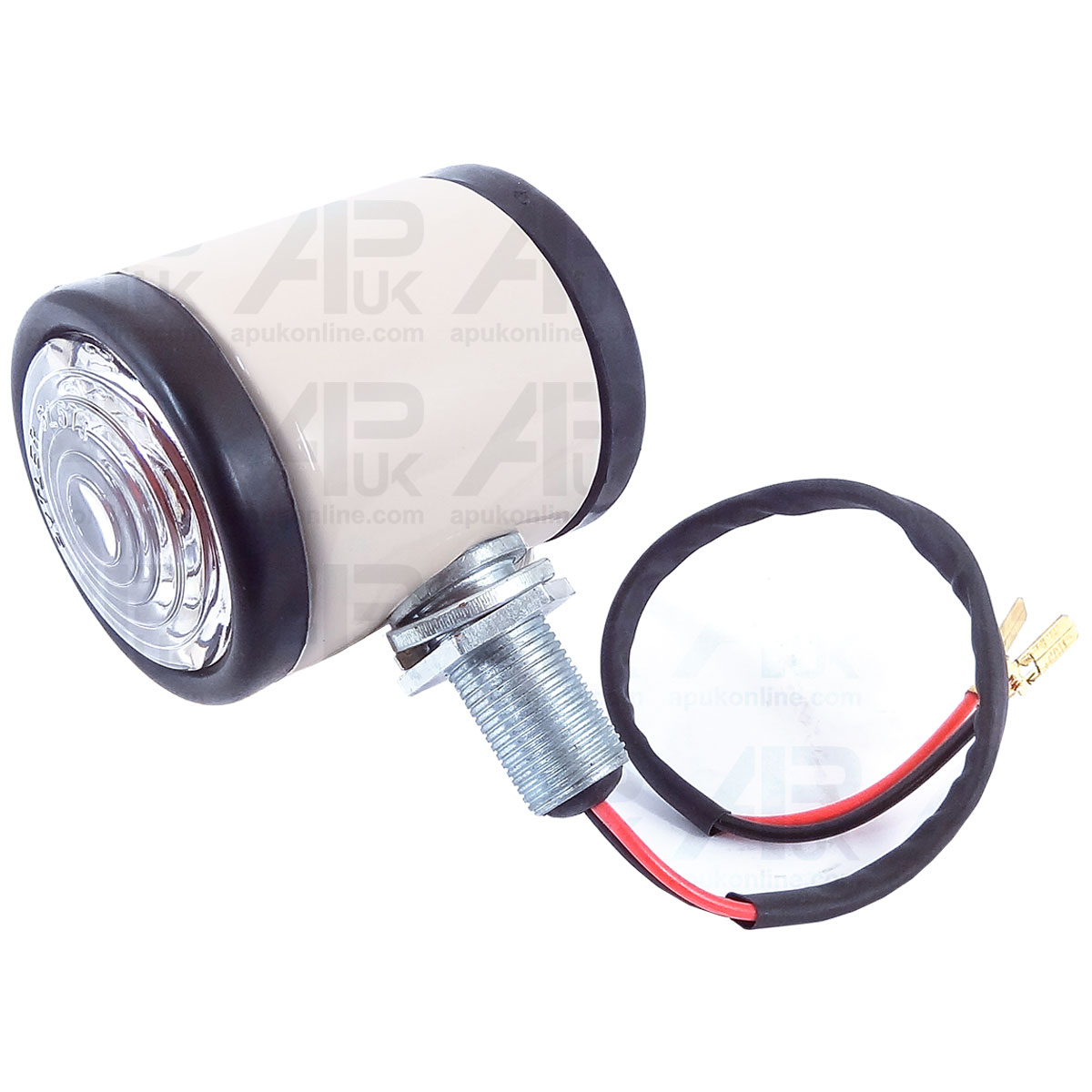 White Butler Style Side Marker Light Lamp for Ford 2000 3000 3100 4000 Tractor