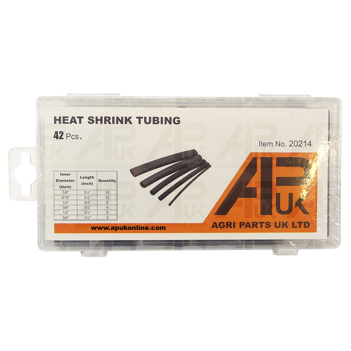 40pc Assorted Car Electrical Wire Cable Heat Shrink Tube Tubing kit wrap sleeve