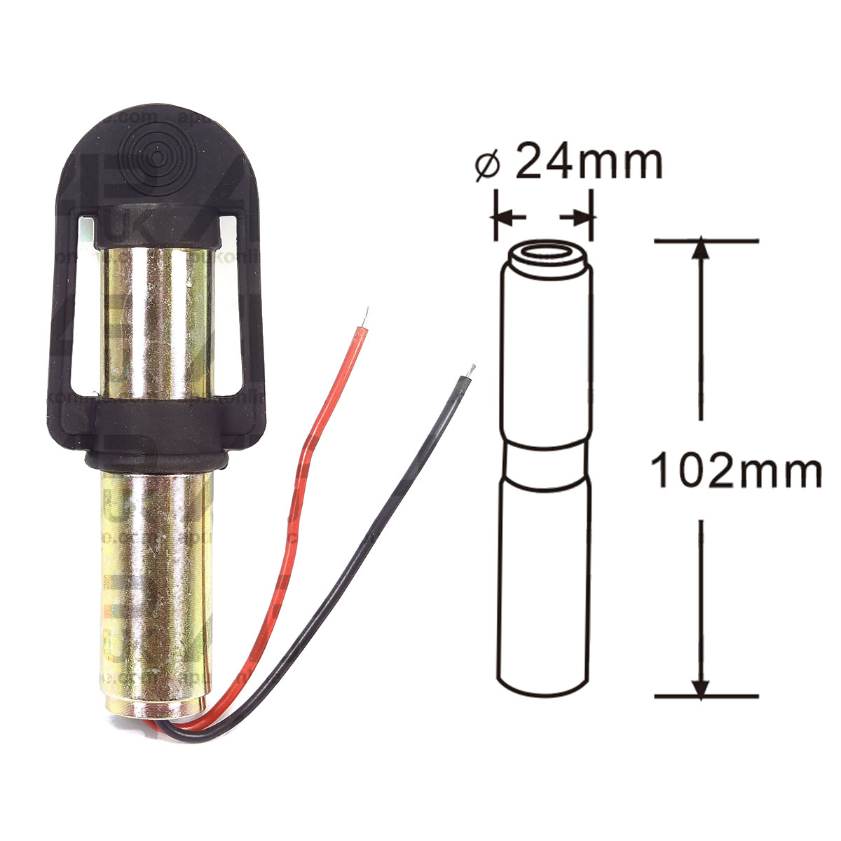 Flashing LED Amber Beacon Mount DIN Pole Bracket Tractor Mounting Holder Weld on