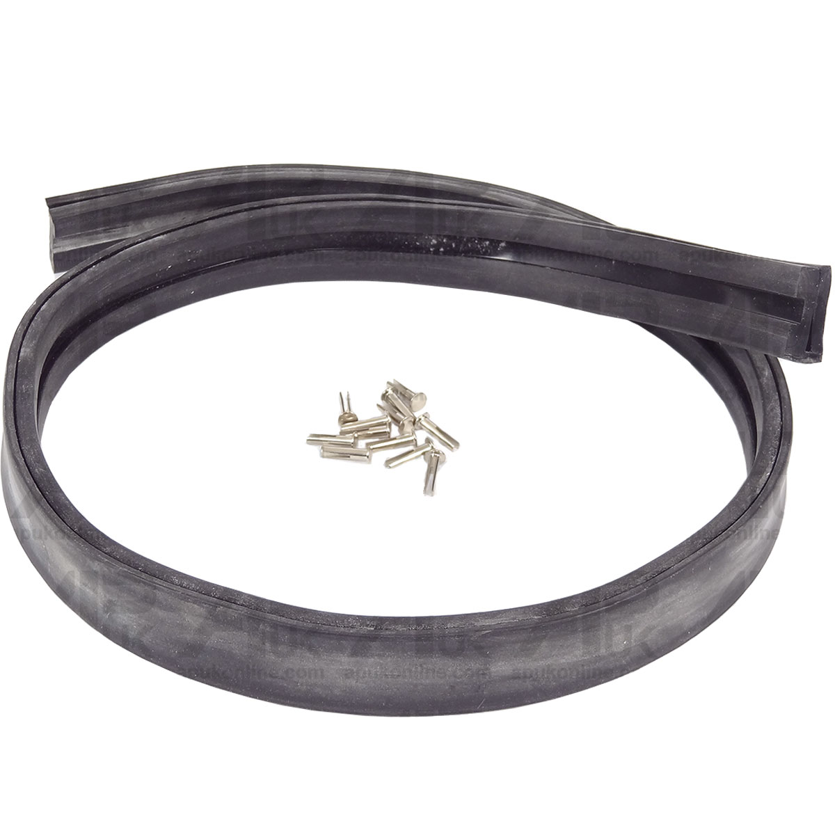 Hood Bonnet rubber &amp; Rivets Kit for Ferguson FF30 TE20 TE 20 TEA20 TED20 TEF20