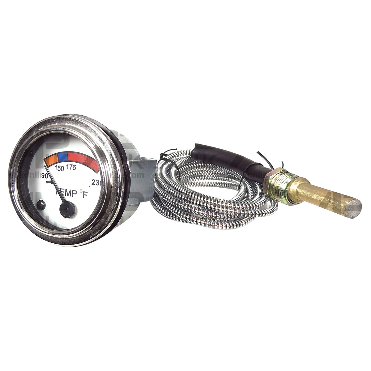 Water Temperature Gauge Original Chrome Bezel for Fordson Dexta Super Tractor
