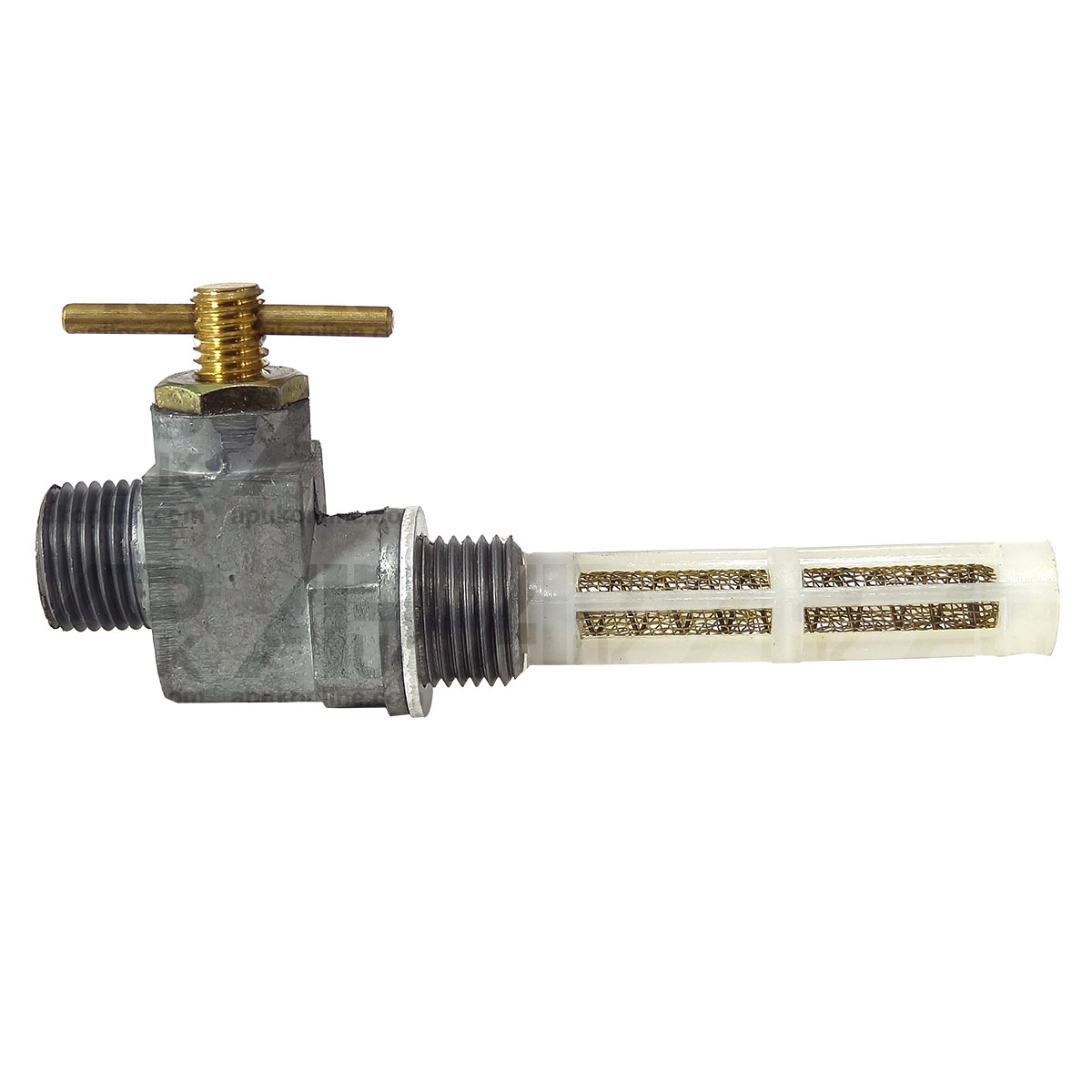 Fuel Tank Tap Valve + Brass lever with Filter Gauze for Zetor Tractor