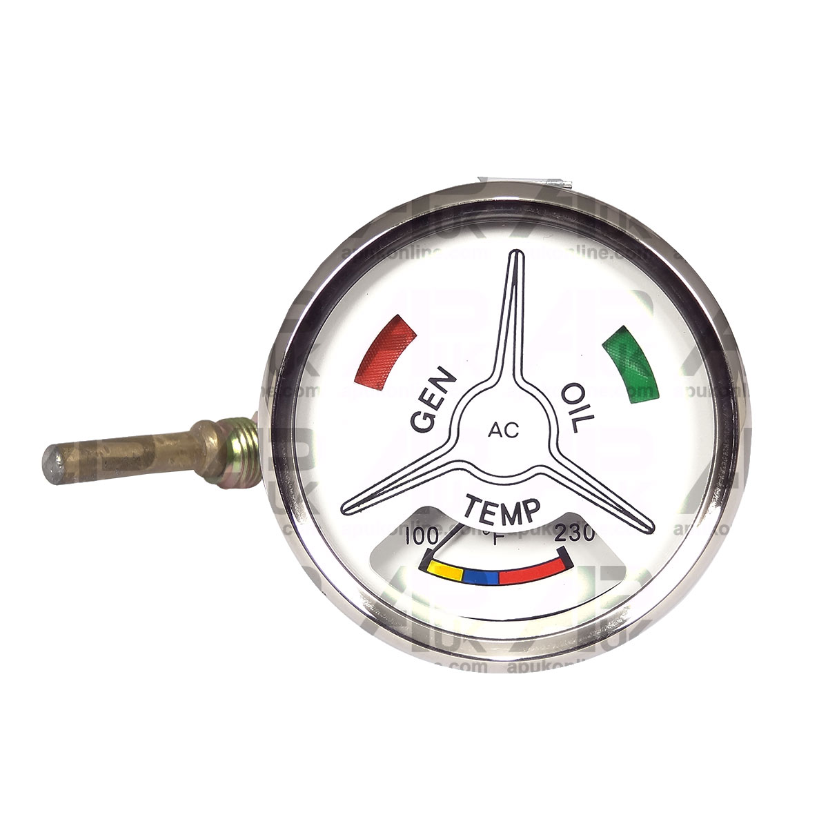6 Cylinder Water Temperature Gauge 2200mm for Fordson Major Power Super Tractor