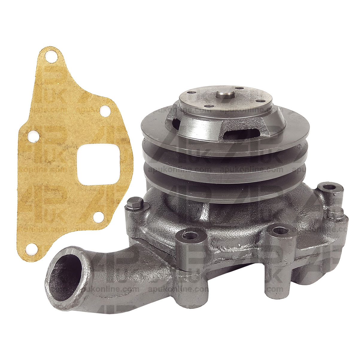 Water Pump &amp; Housing for Ford 231 233 333 420 550 555 655 4550 Backhoe Tractor